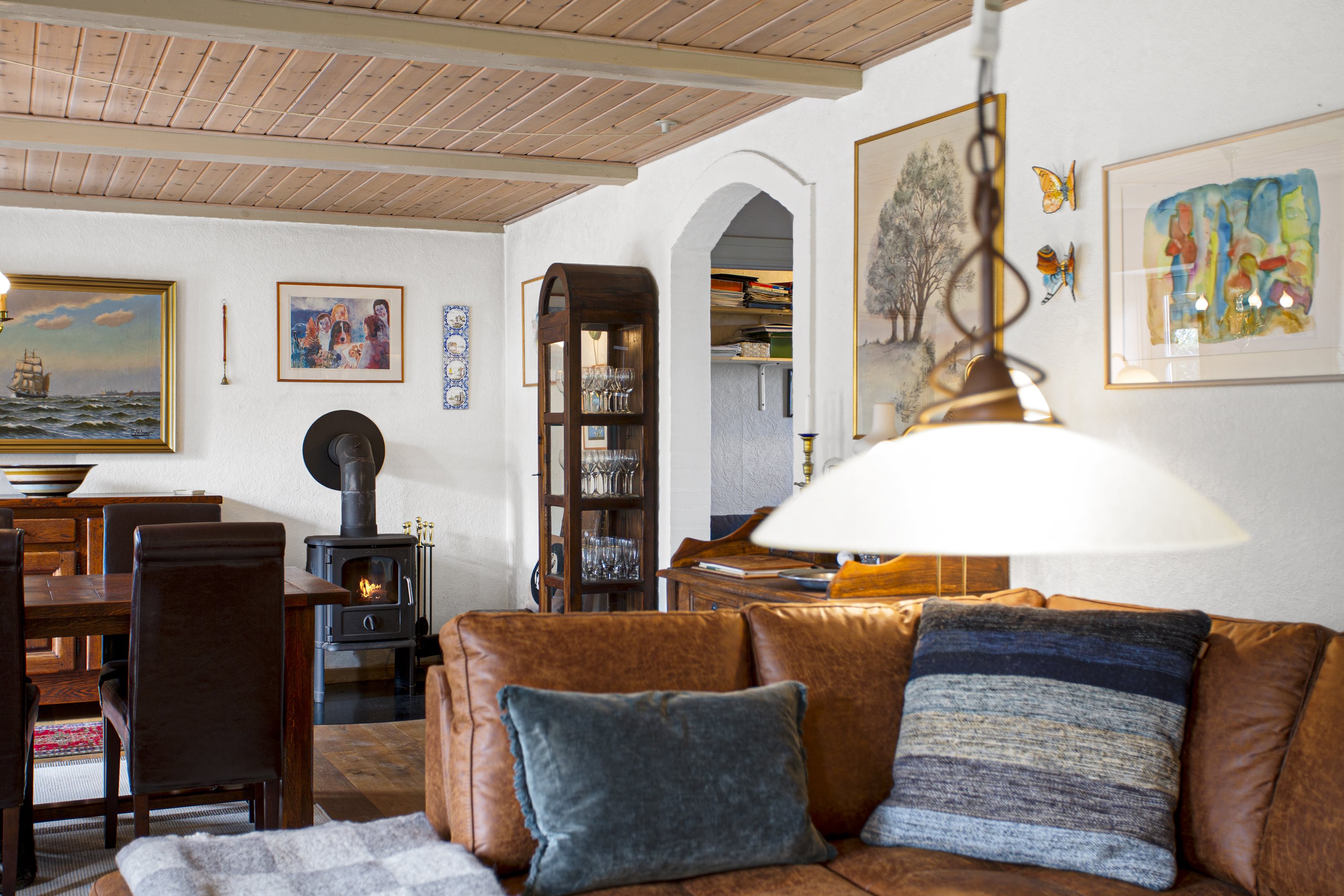 Fremhævet stue billede i fuldskærmstilstand. Billede af Hillerupvej 67, Hillerup, 6760 Ribe