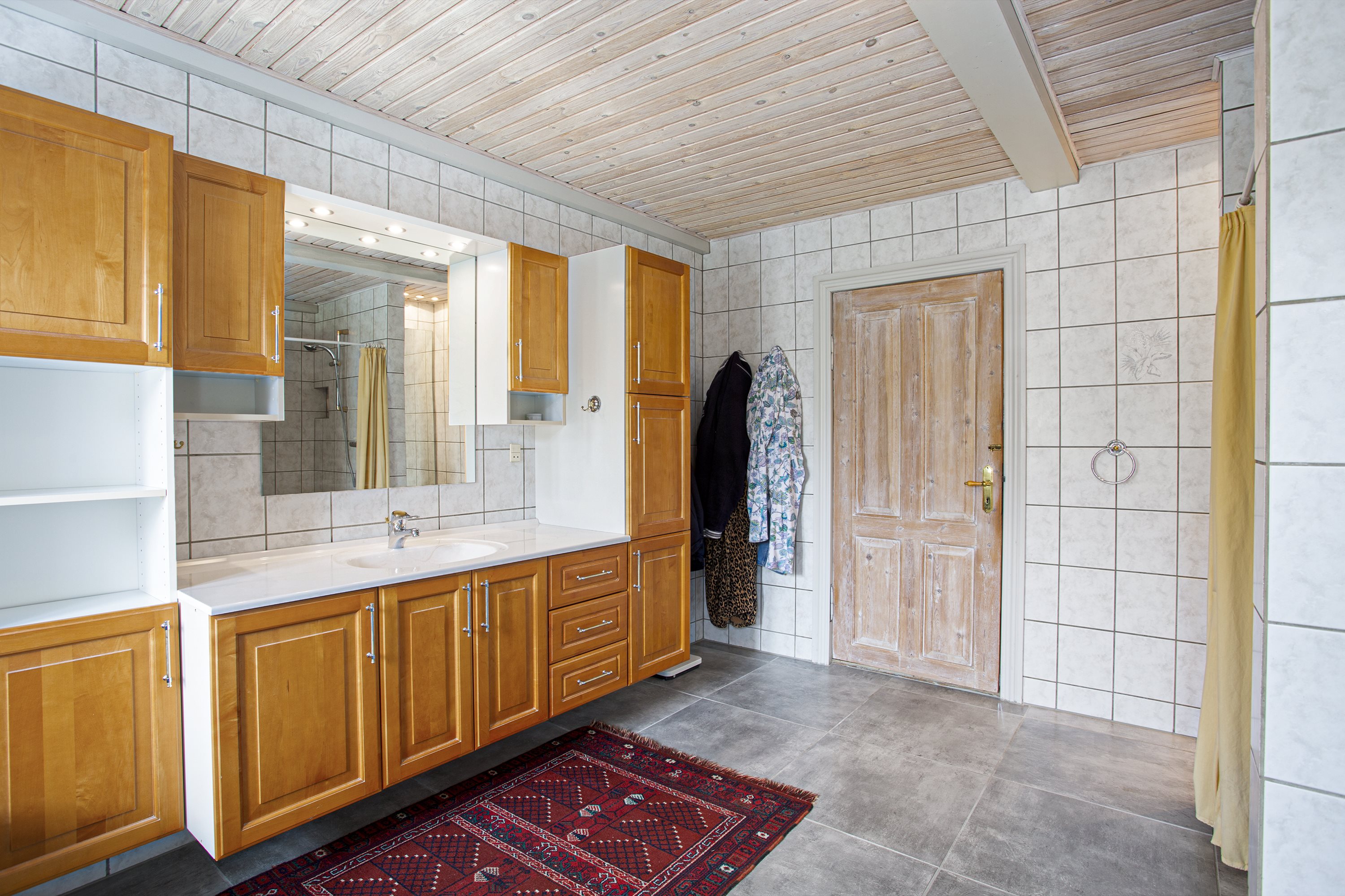 Fremhævet badeværelse billede i fuldskærmstilstand. Billede af Hillerupvej 67, Hillerup, 6760 Ribe