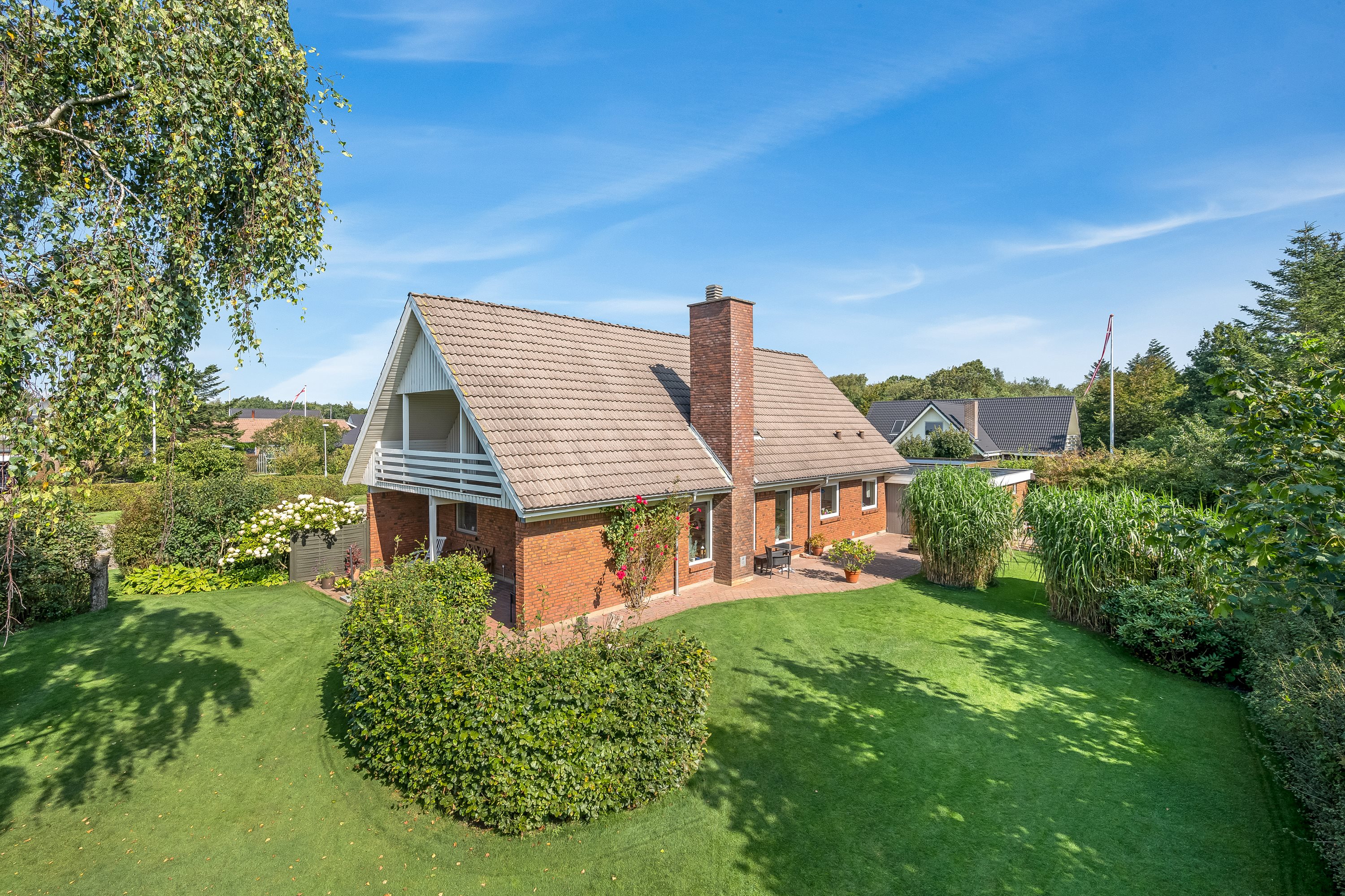 Miniaturebillede 1: facade. Billede af Åbrinken 14, 6900 Skjern