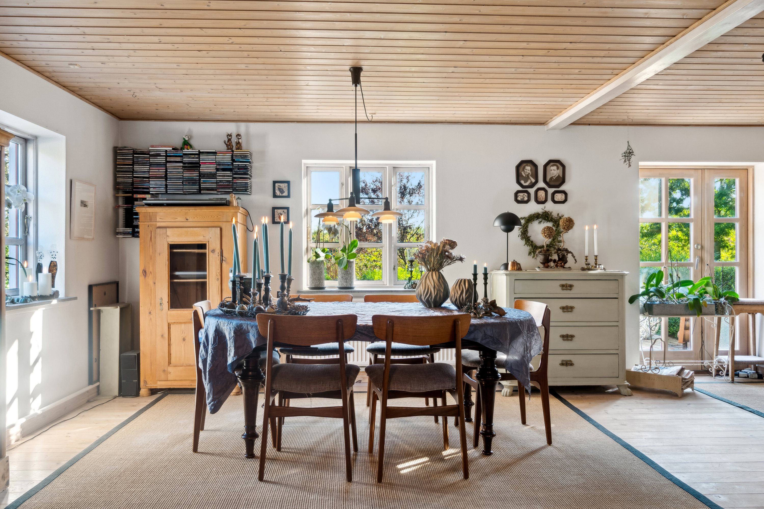 Fremhævet spisestue billede i fuldskærmstilstand. Billede af Harring Bro Vej 11, Harring, 7752 Snedsted