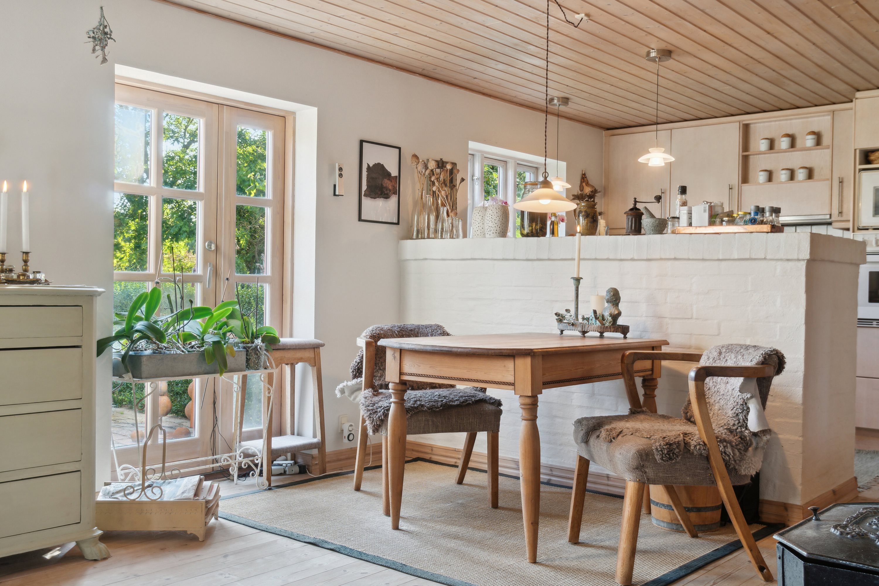 Fremhævet spisestue billede i fuldskærmstilstand. Billede af Harring Bro Vej 11, Harring, 7752 Snedsted