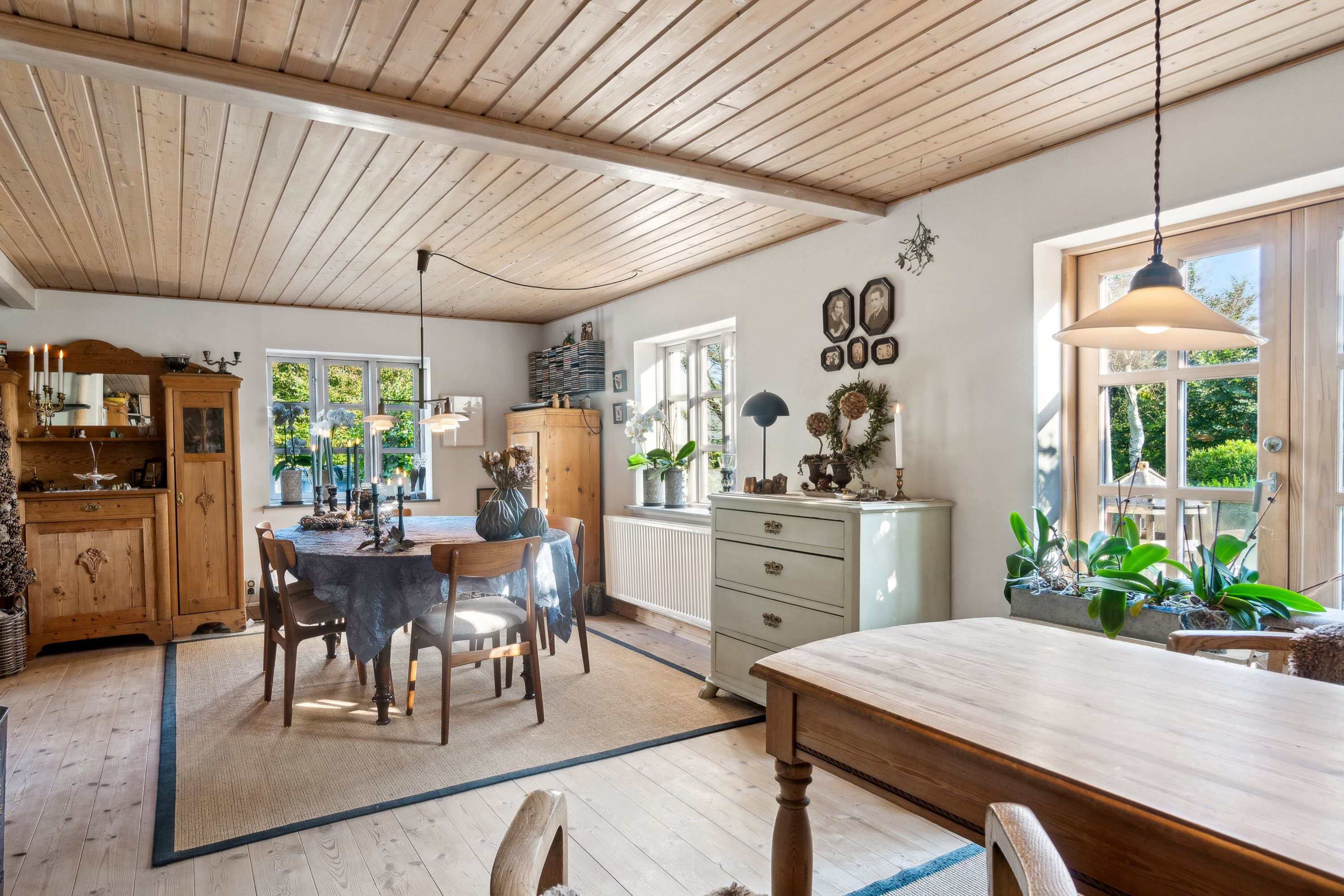 Fremhævet spisestue billede i fuldskærmstilstand. Billede af Harring Bro Vej 11, Harring, 7752 Snedsted