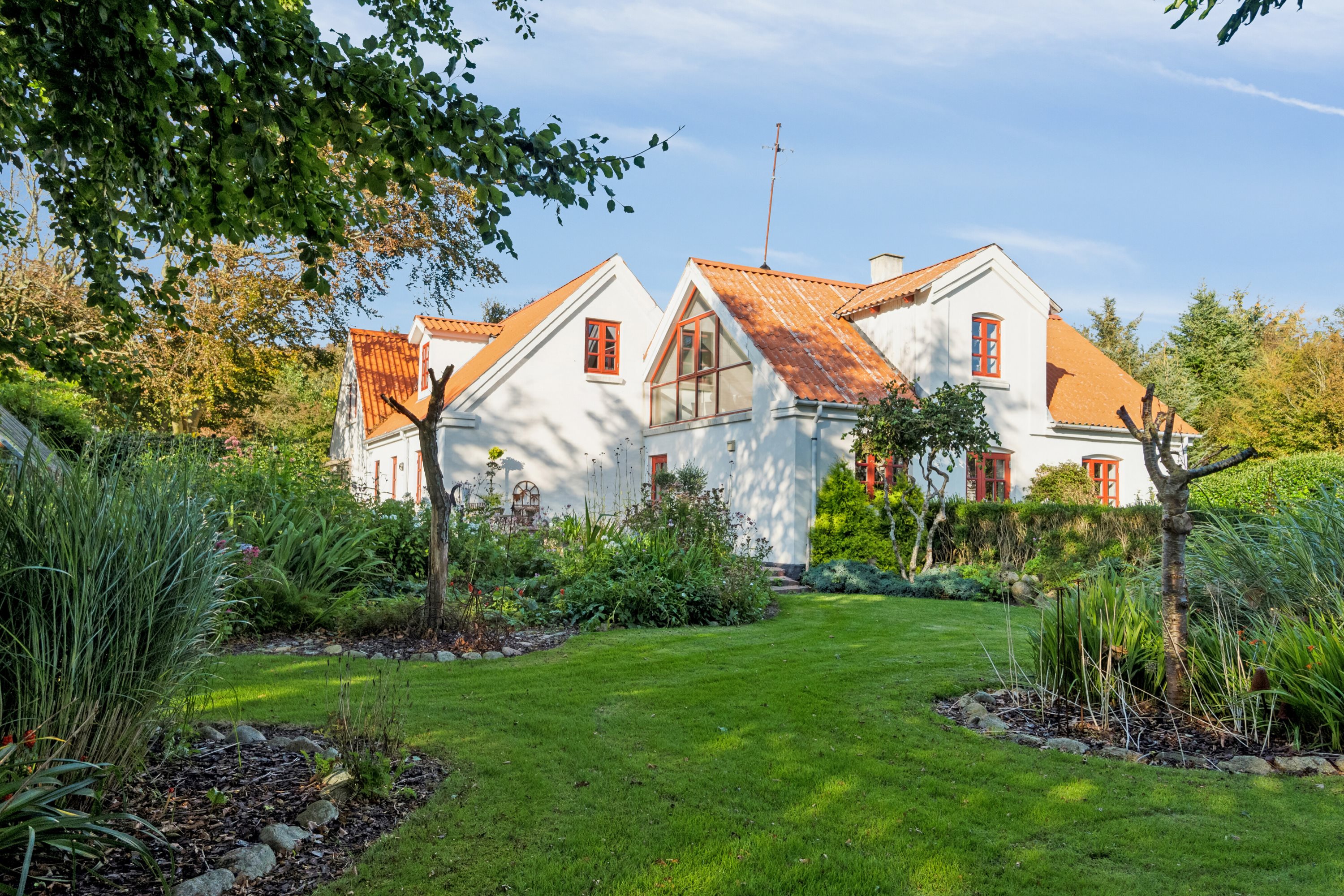 Miniaturebillede 1: set fra haven. Billede af Harring Bro Vej 11, Harring, 7752 Snedsted