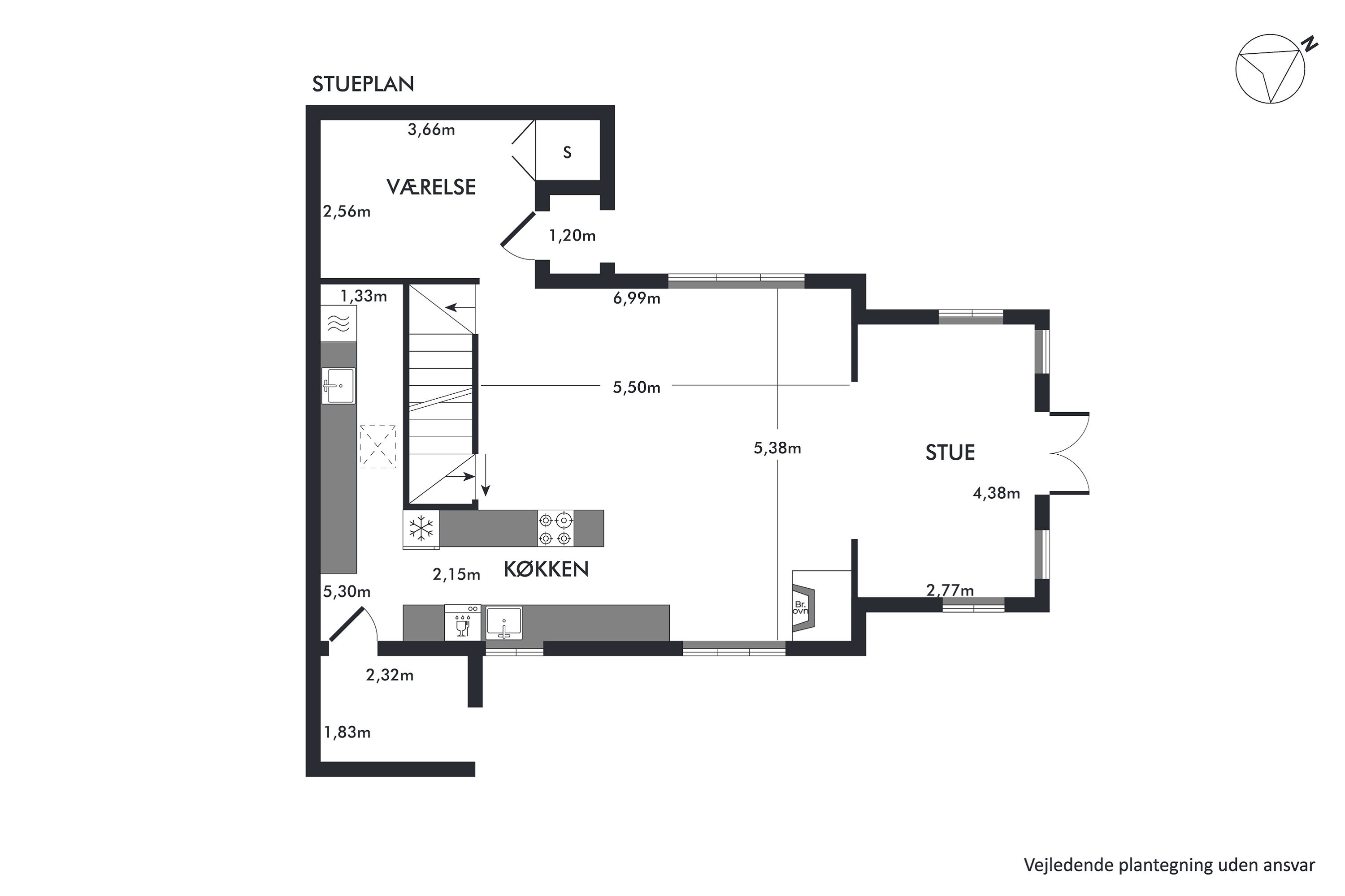 Plantegninger billede af Skrænten 8, 8240 Risskov