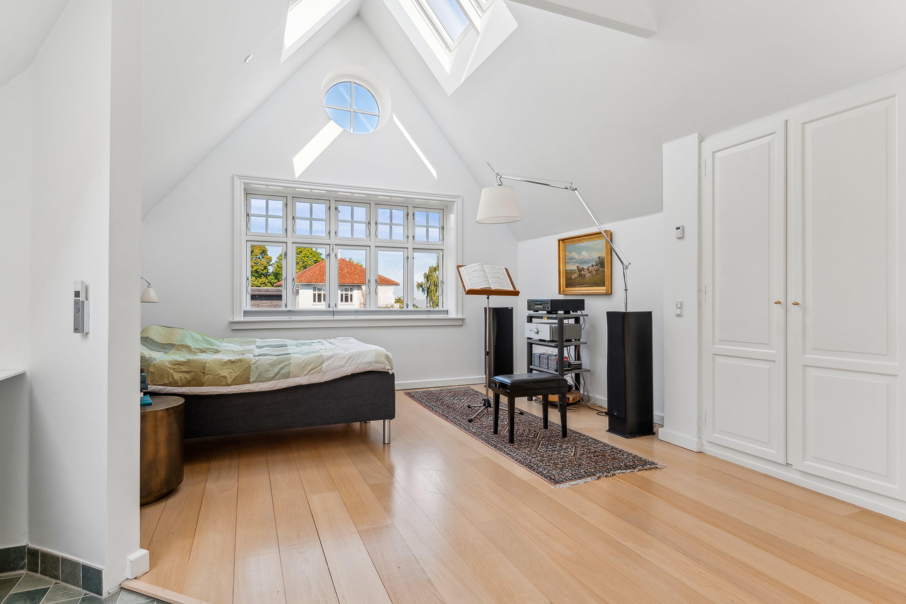 Fremhævet stue billede i fuldskærmstilstand. Billede af Skrænten 8, 8240 Risskov