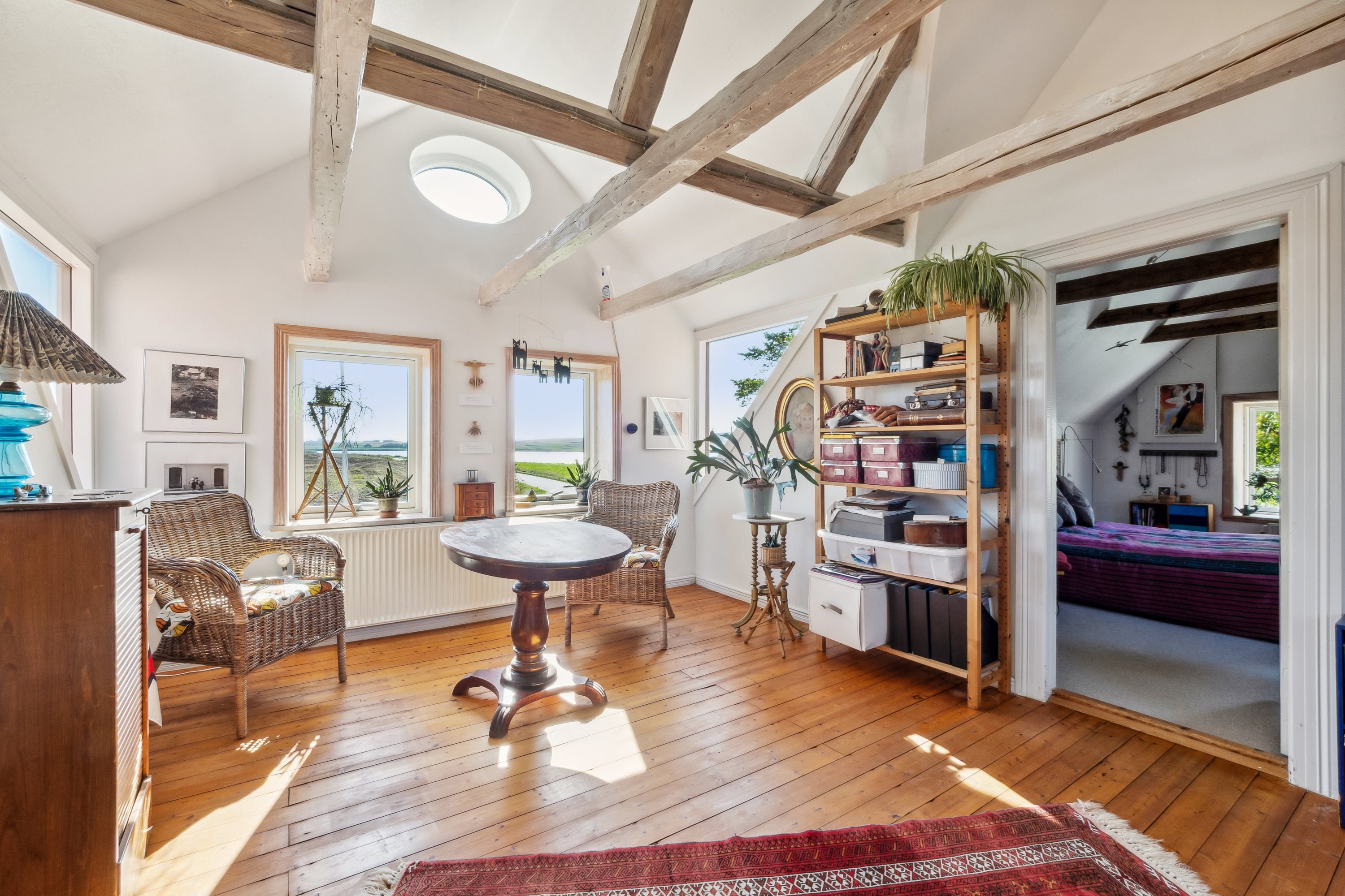 Fremhævet stue billede i fuldskærmstilstand. Billede af Ejerslevvej 32, V Hunderup, 7900 Nykøbing M