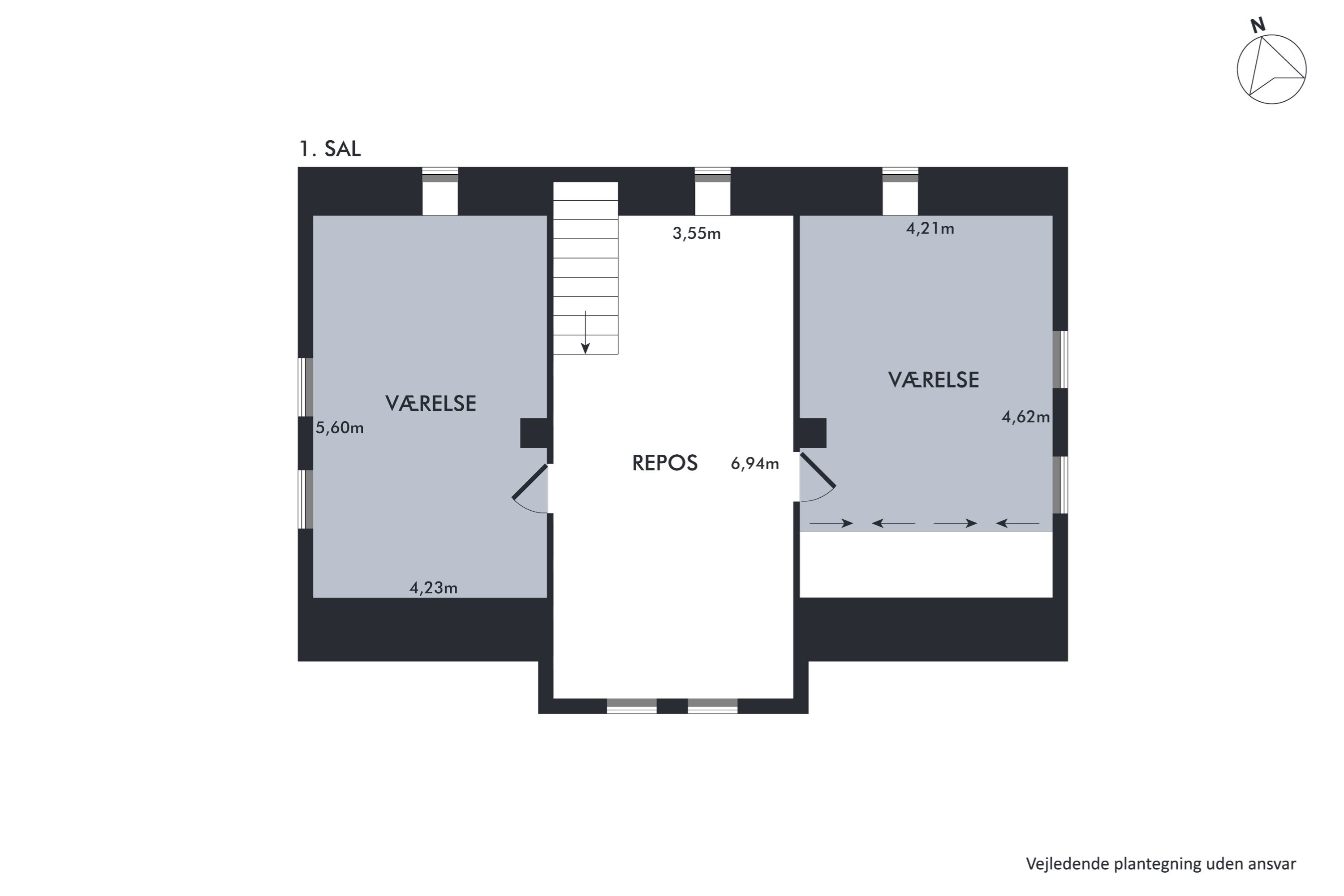 Plantegninger billede af Ejerslevvej 32, V Hunderup, 7900 Nykøbing M