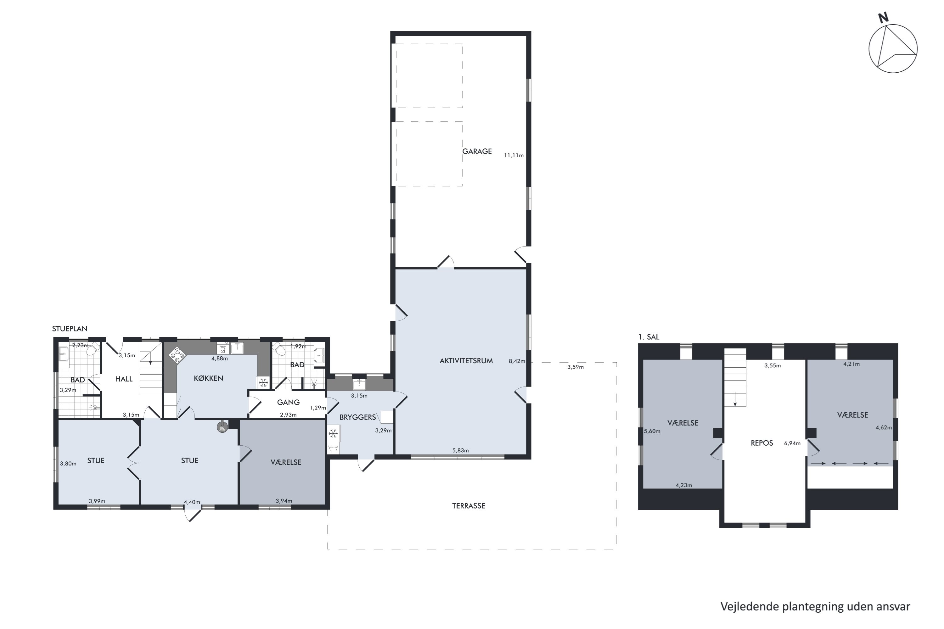 Plantegninger billede af Ejerslevvej 32, V Hunderup, 7900 Nykøbing M