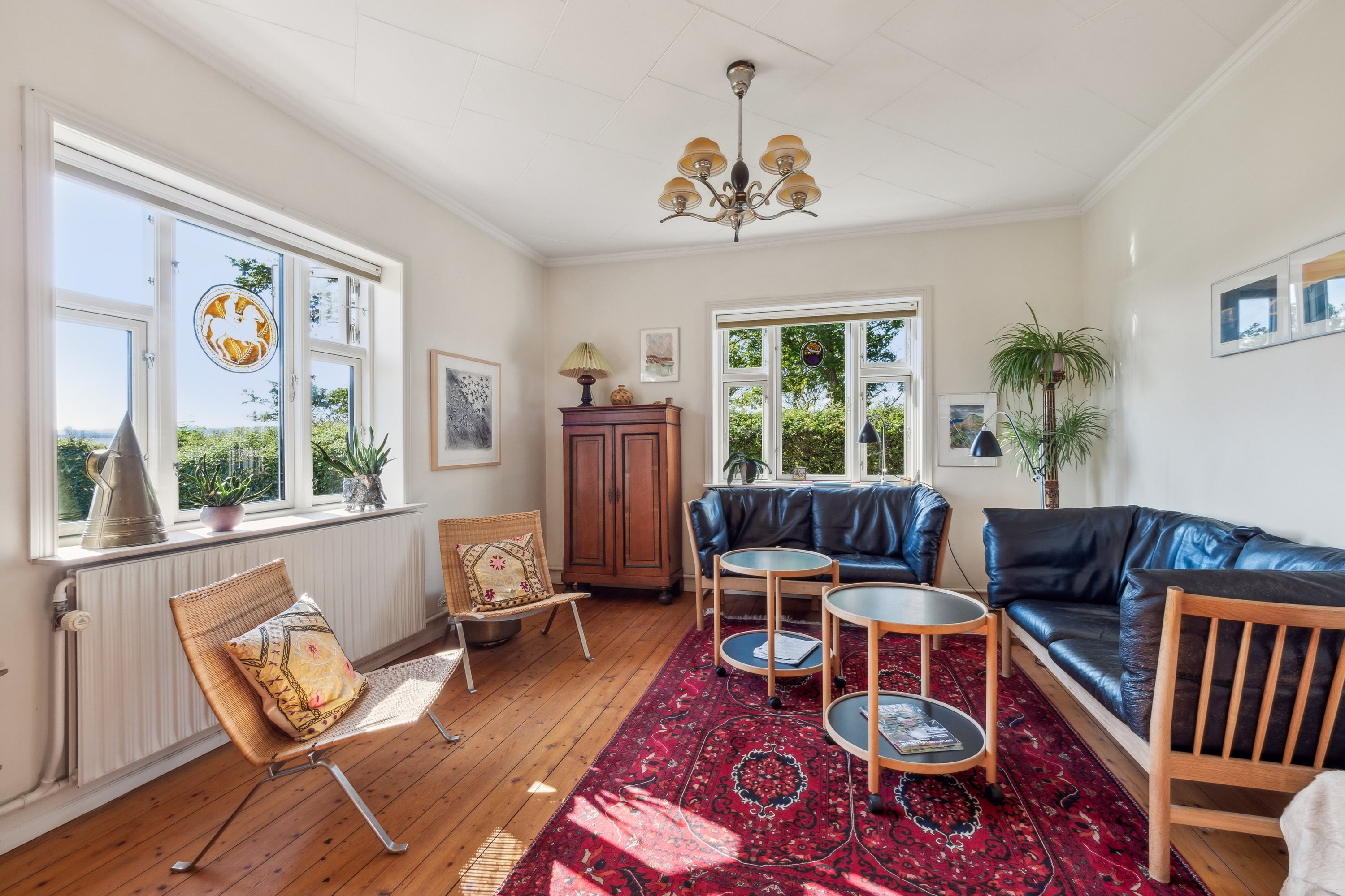 Fremhævet stue billede i fuldskærmstilstand. Billede af Ejerslevvej 32, V Hunderup, 7900 Nykøbing M