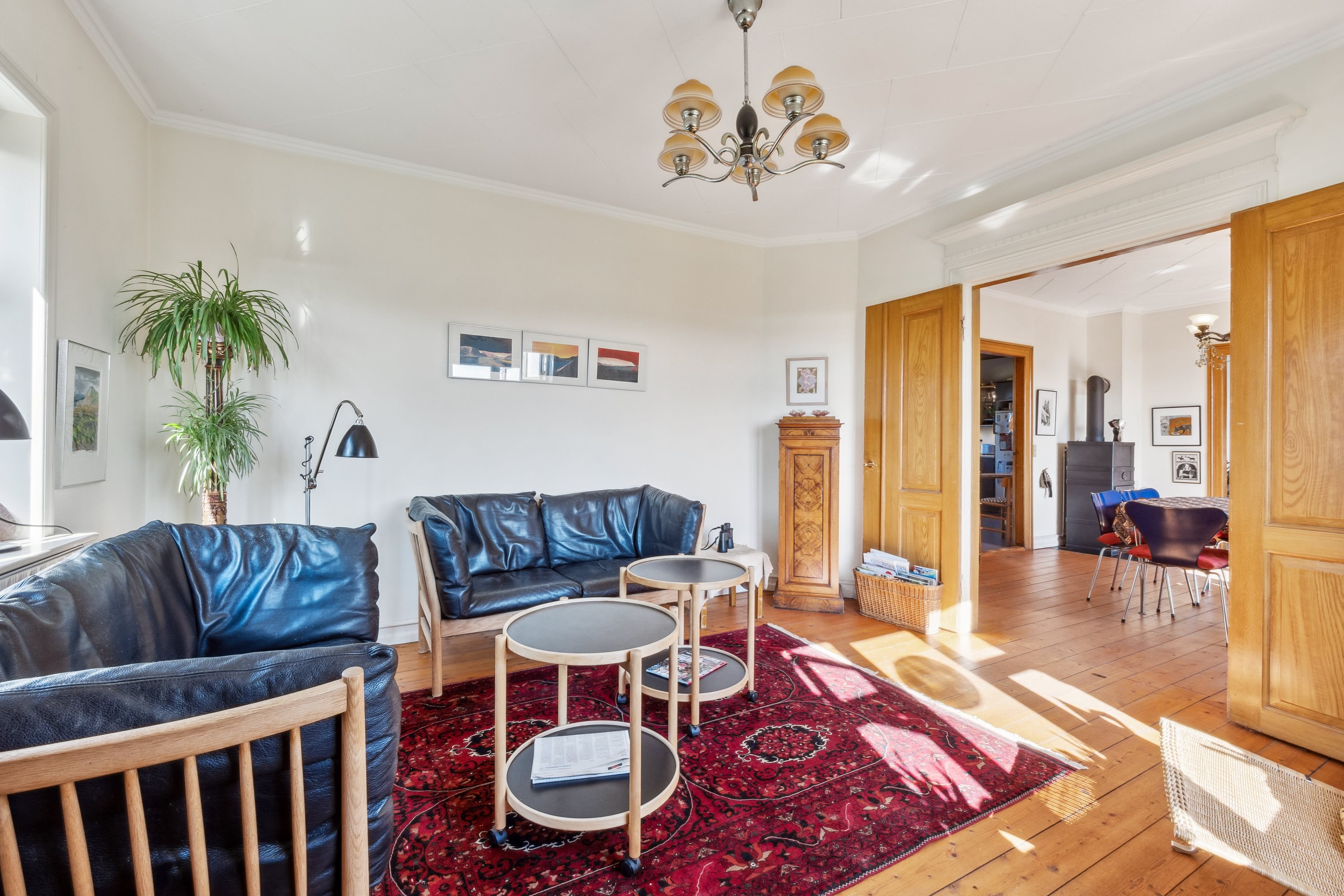 Fremhævet stue billede i fuldskærmstilstand. Billede af Ejerslevvej 32, V Hunderup, 7900 Nykøbing M