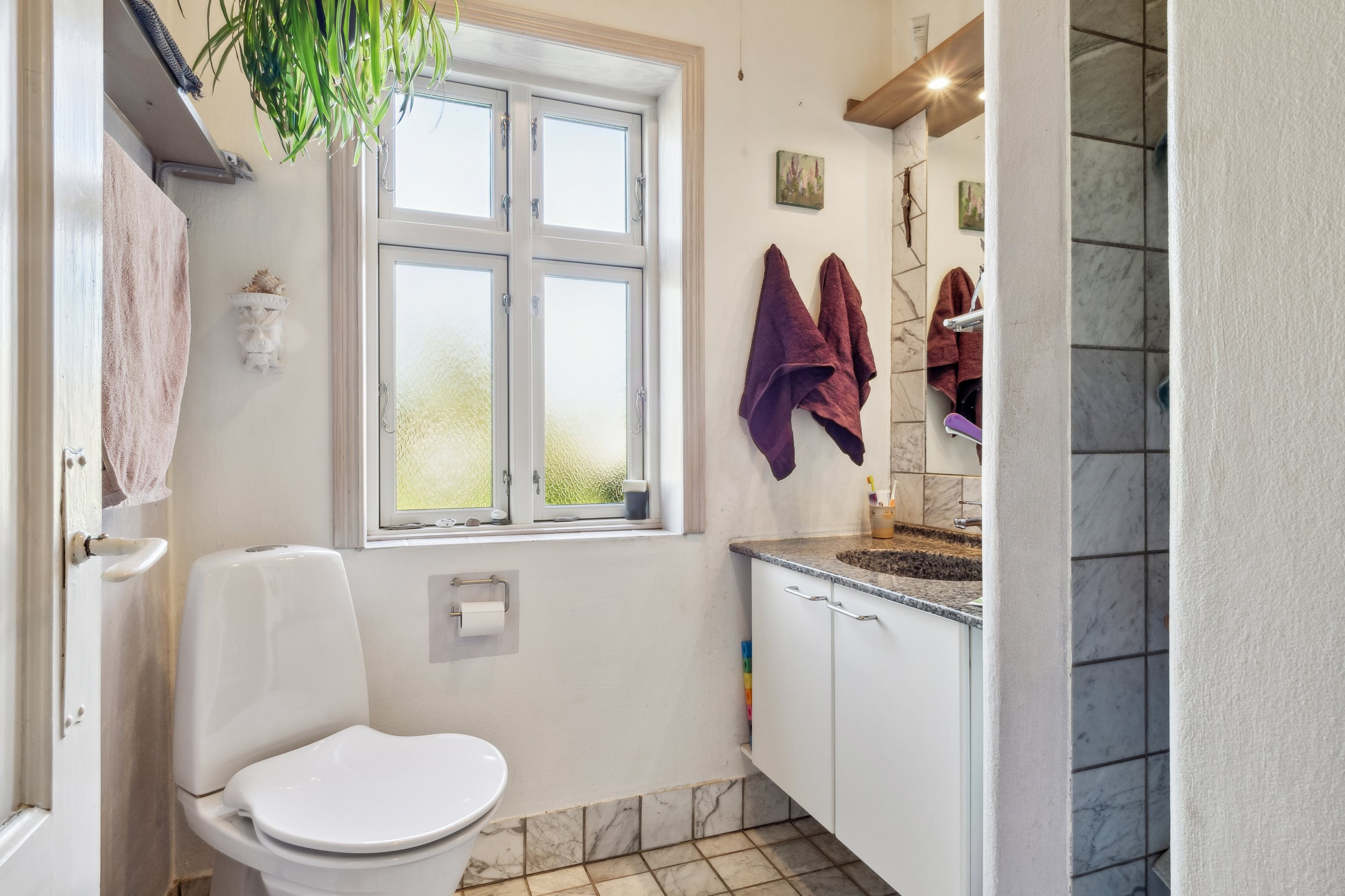 Fremhævet badeværelse billede i fuldskærmstilstand. Billede af Ejerslevvej 32, V Hunderup, 7900 Nykøbing M