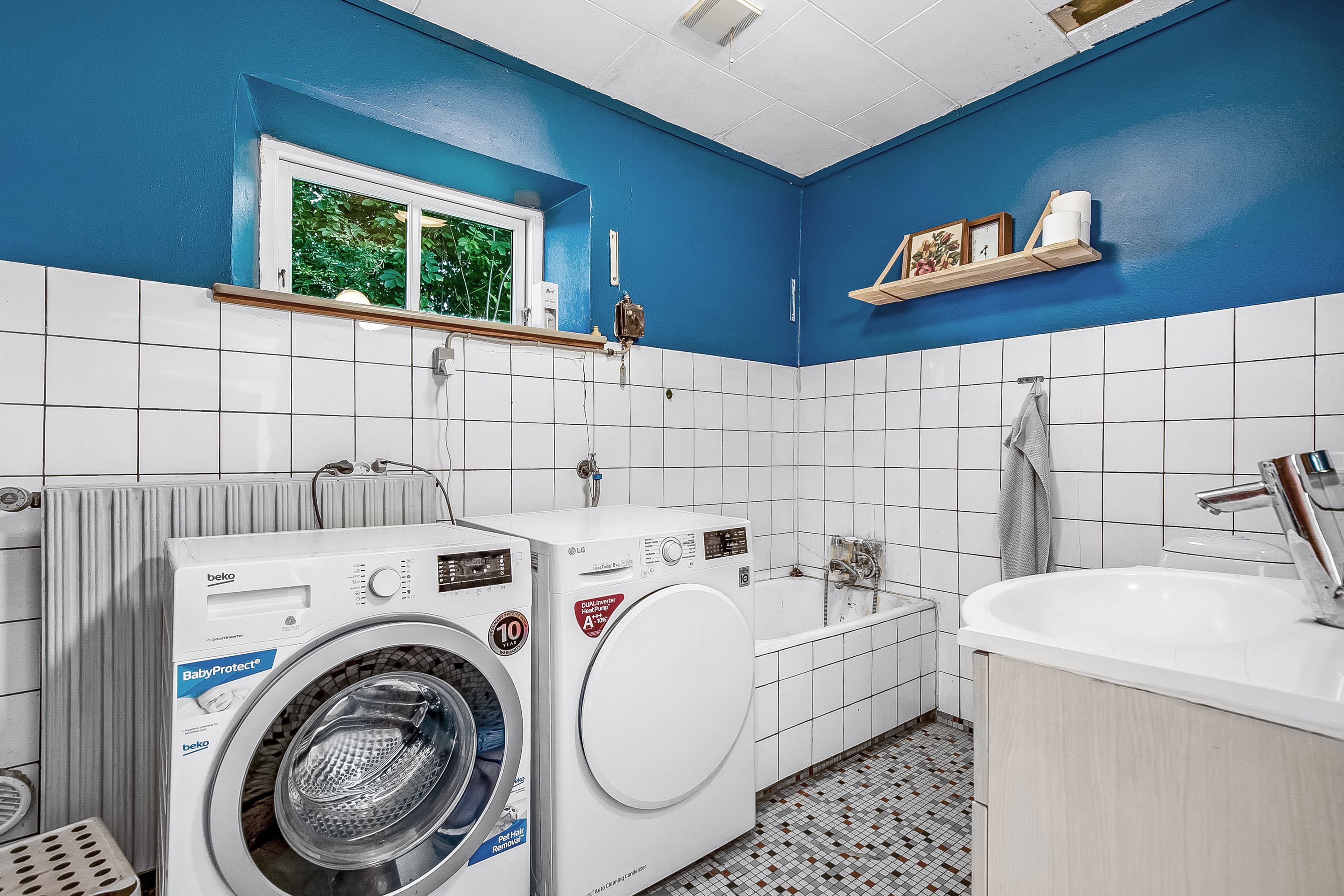 Fremhævet badeværelse billede i fuldskærmstilstand. Billede af Lillevej 3, Bastrup, 6580 Vamdrup