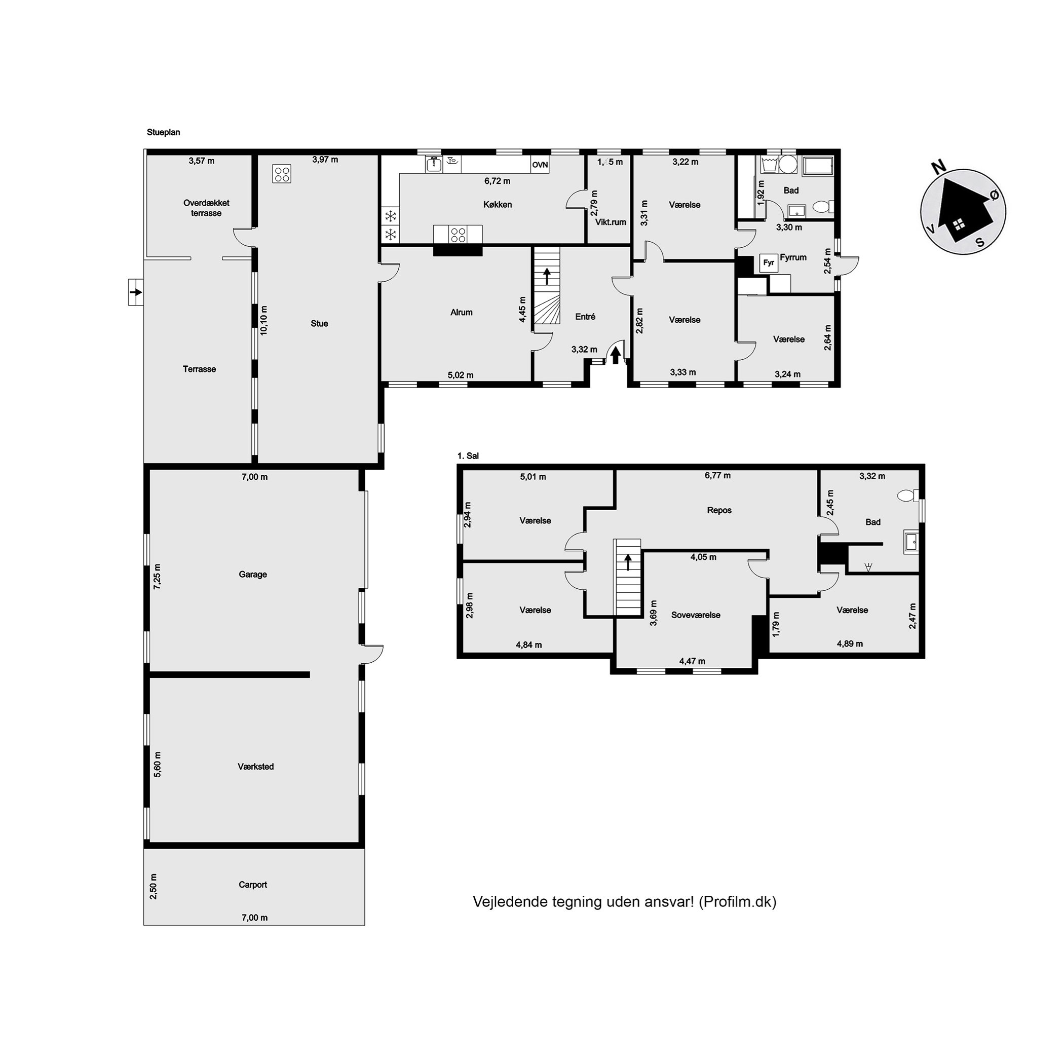 Plantegninger billede af Lillevej 3, Bastrup, 6580 Vamdrup