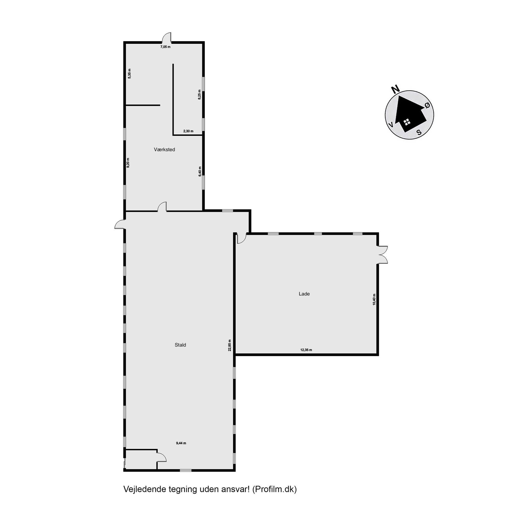Plantegninger billede af Lillevej 3, Bastrup, 6580 Vamdrup