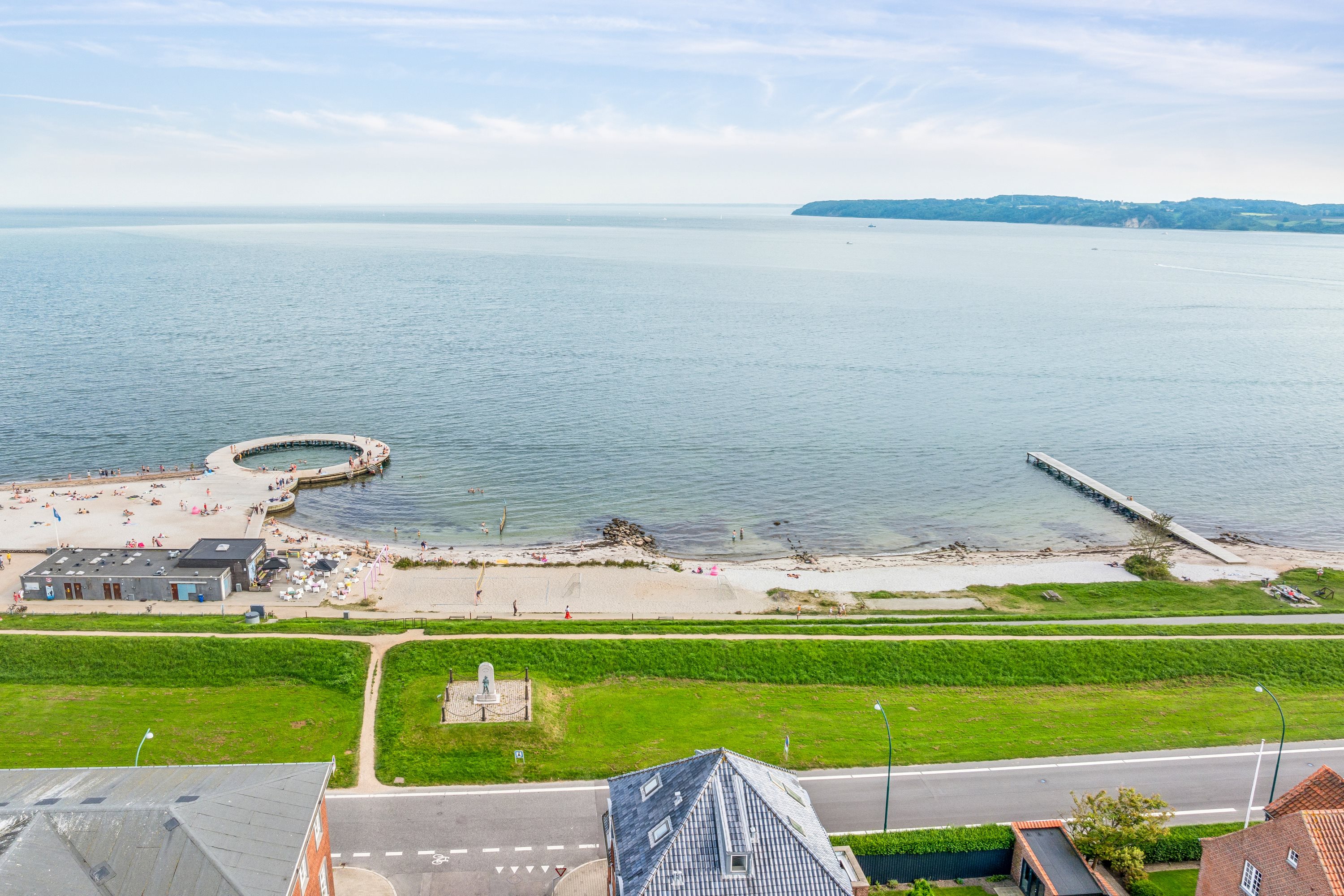 Fremhævet luftfoto billede i fuldskærmstilstand. Billede af Jyllandsgade 74, 1., 7000 Fredericia