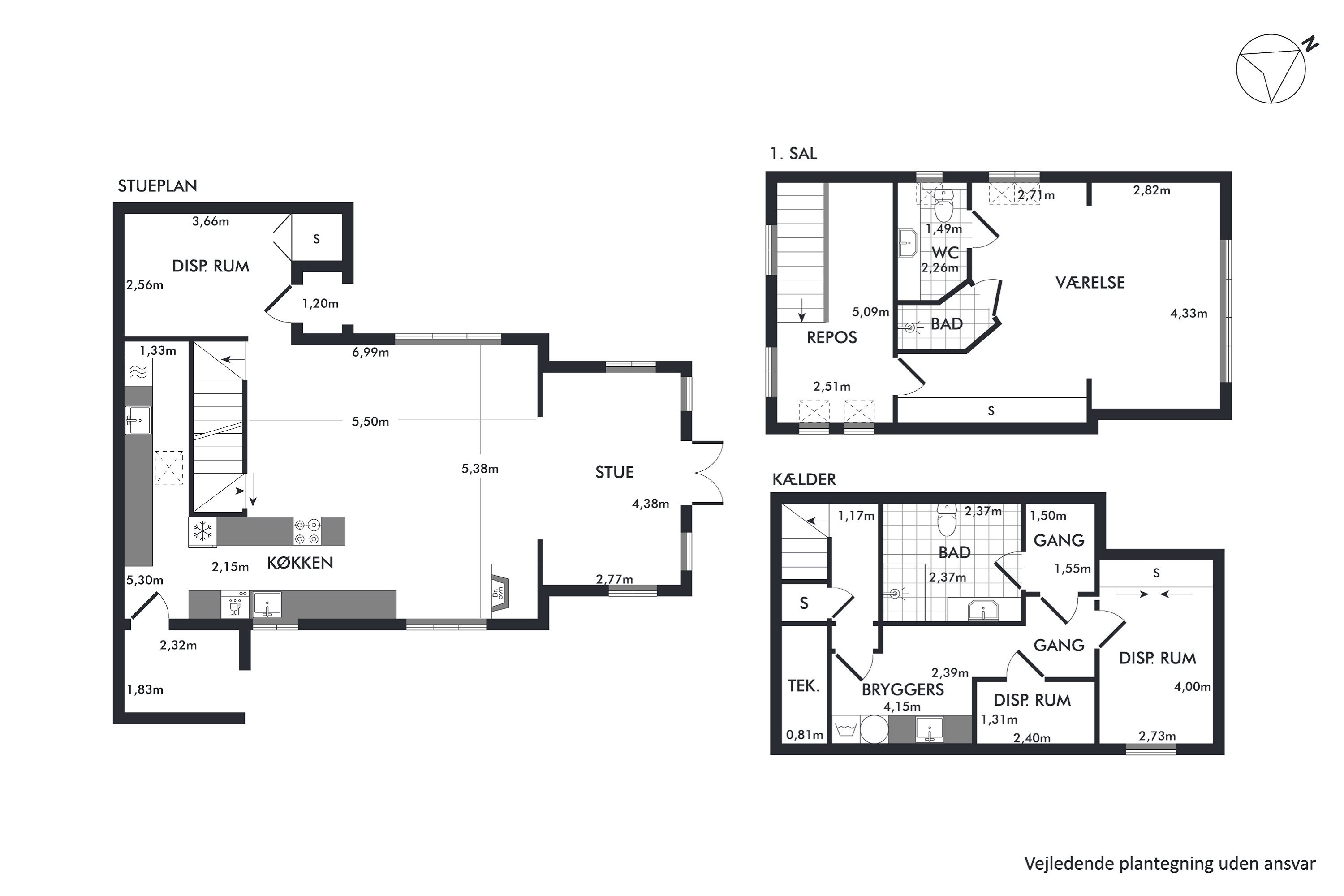 Plantegninger billede af Skrænten 8, 8240 Risskov