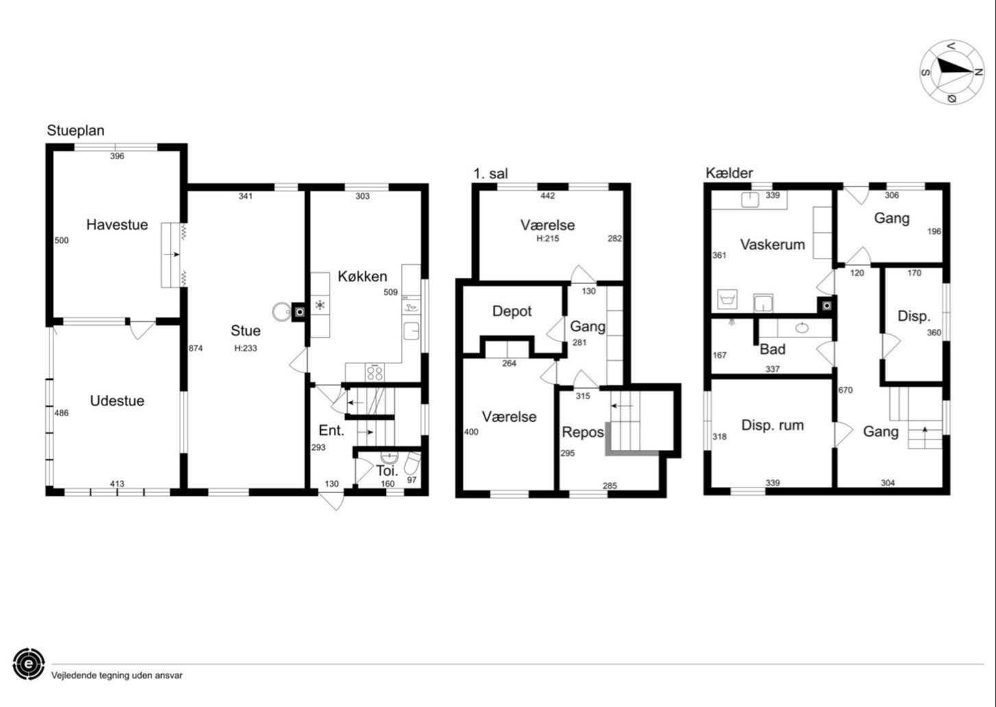 Plantegninger billede af Nøråvej 18, Redsted, 7970 Redsted M