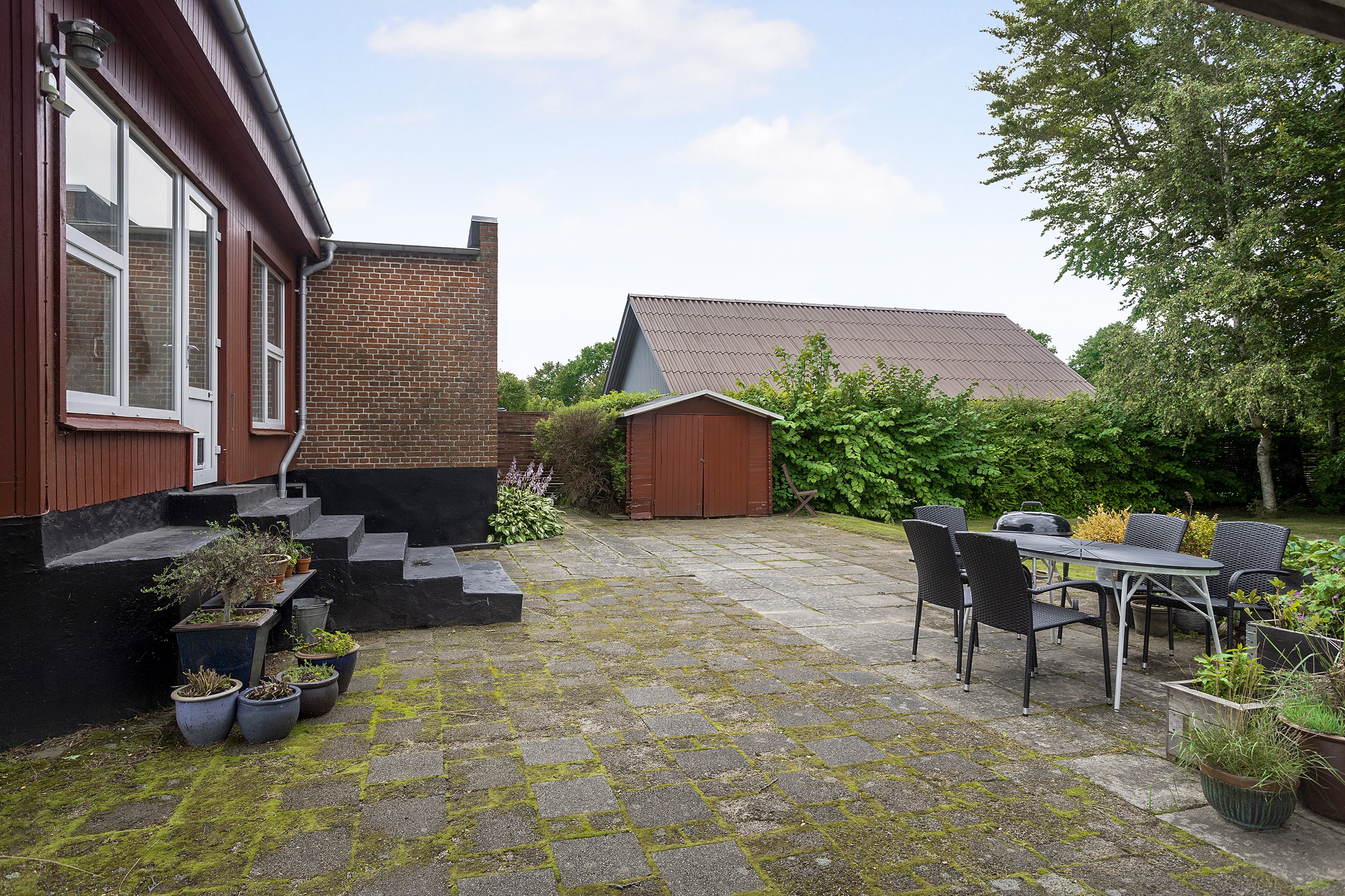 Fremhævet terrasse billede i fuldskærmstilstand. Billede af Primulavej 11, 9750 Østervrå