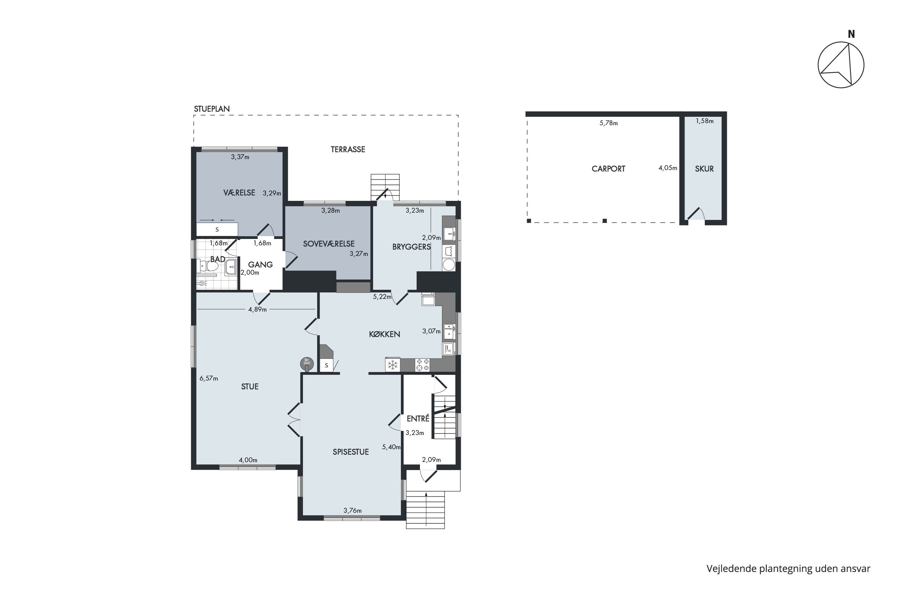 Plantegninger billede af Primulavej 11, 9750 Østervrå