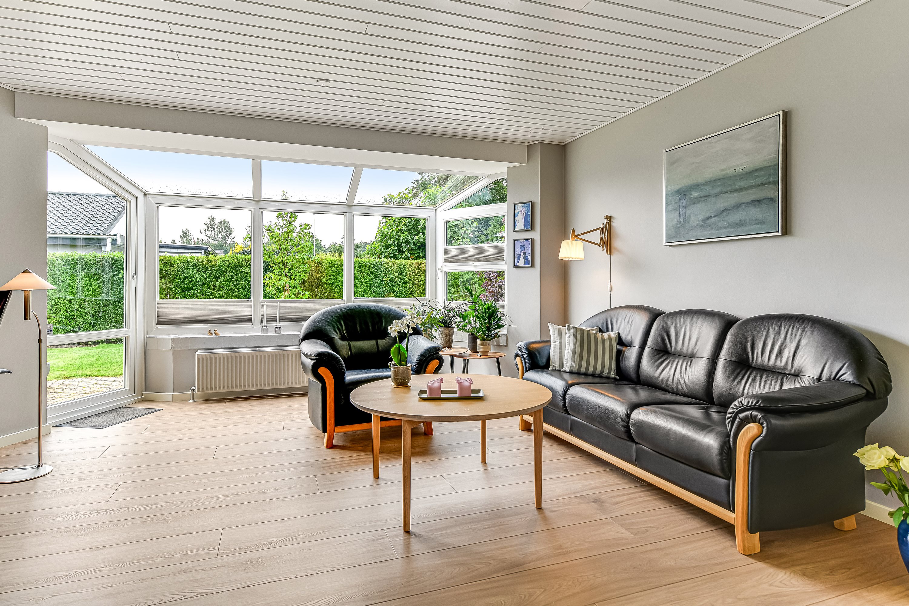 Fremhævet stue billede i fuldskærmstilstand. Billede af Kærvej 225, 7190 Billund