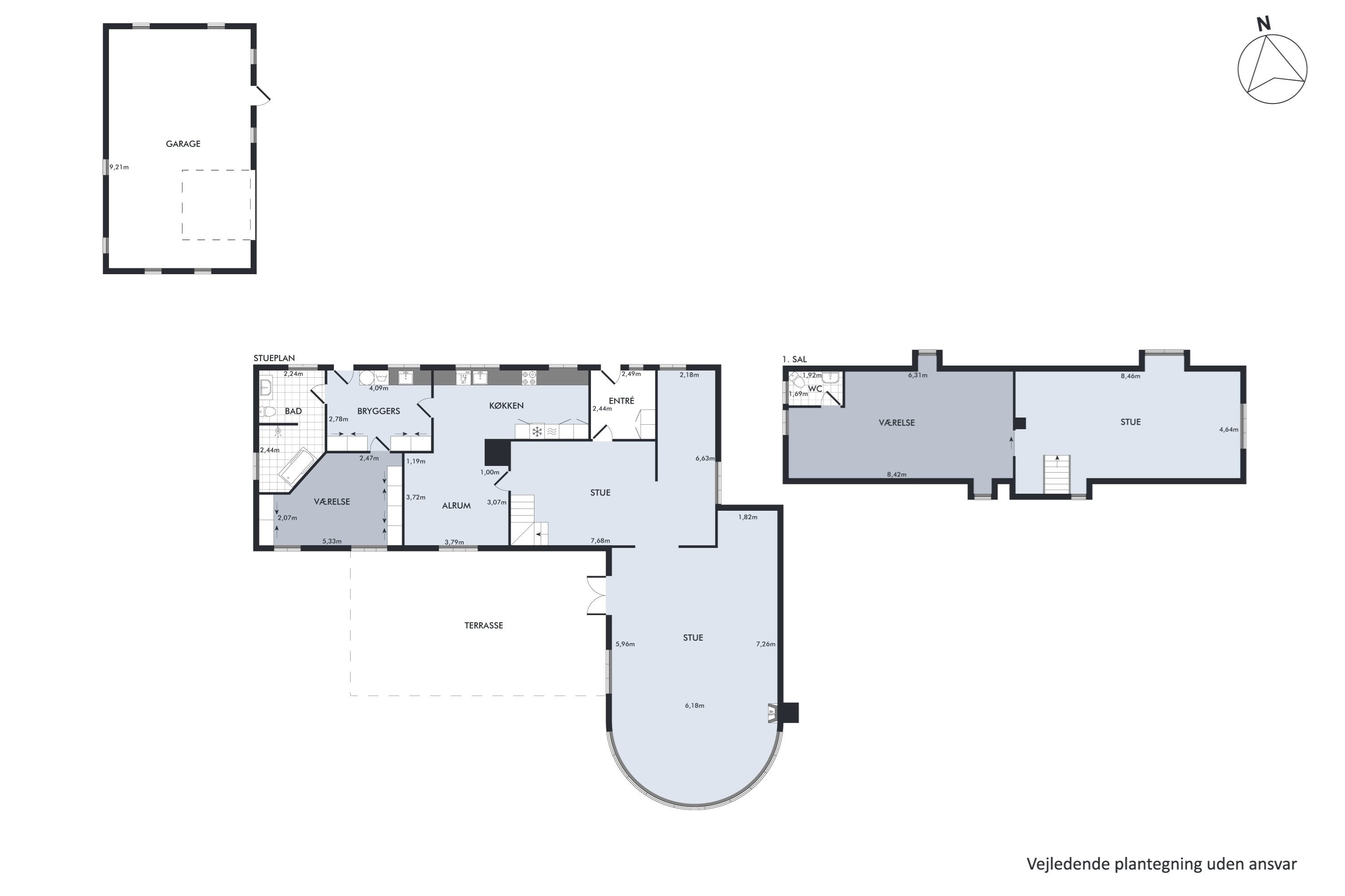 Plantegninger billede af Tidselkærvej 15, Tødsø, 7900 Nykøbing M