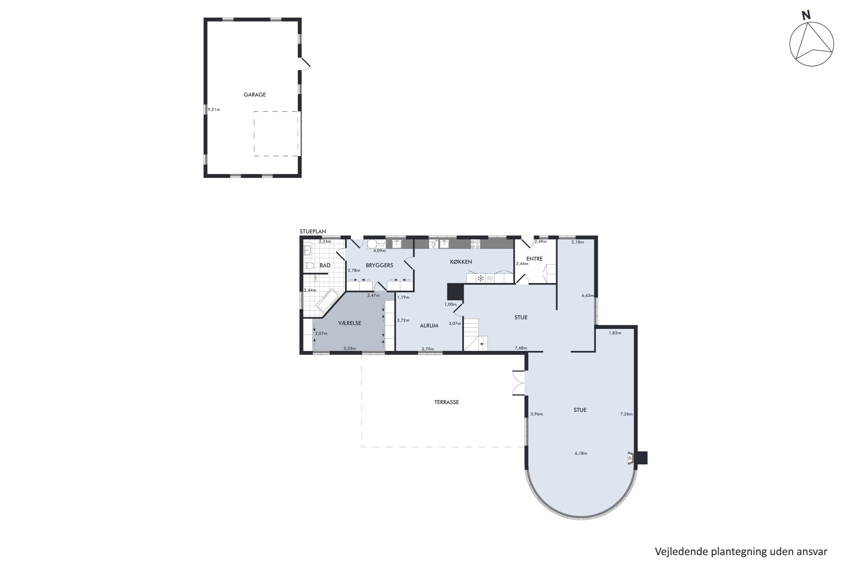 Plantegninger billede af Tidselkærvej 15, Tødsø, 7900 Nykøbing M