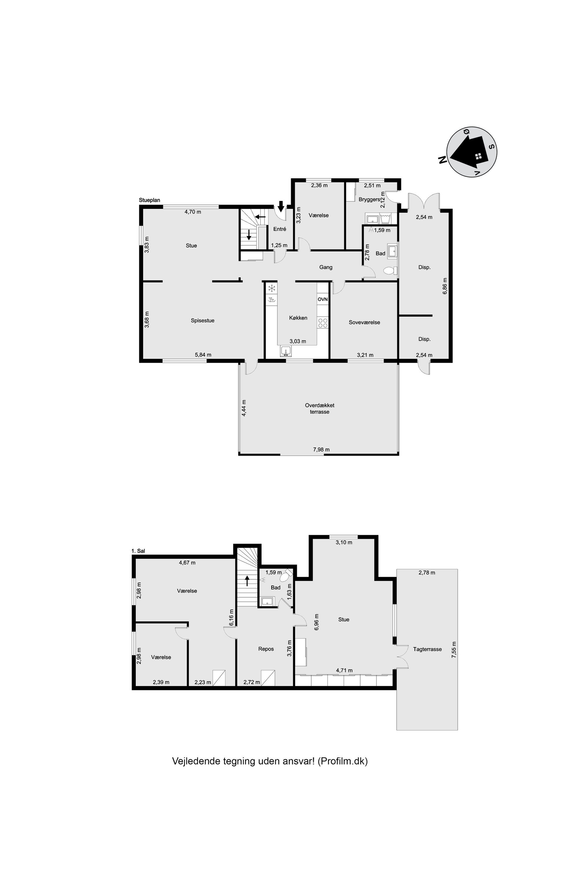 Plantegninger billede af Fruehøjvej 33, 7400 Herning