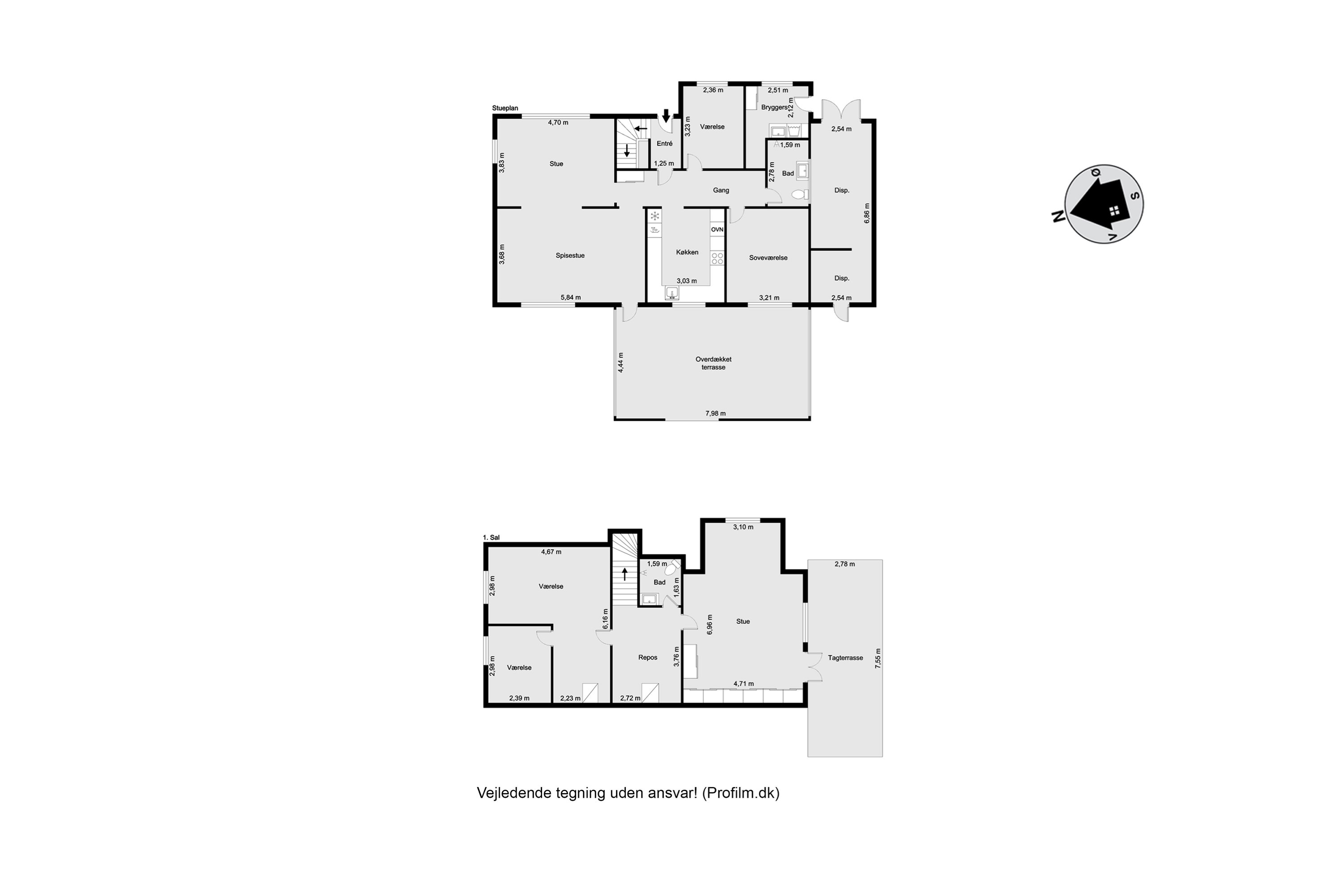 Plantegninger billede af Fruehøjvej 33, 7400 Herning