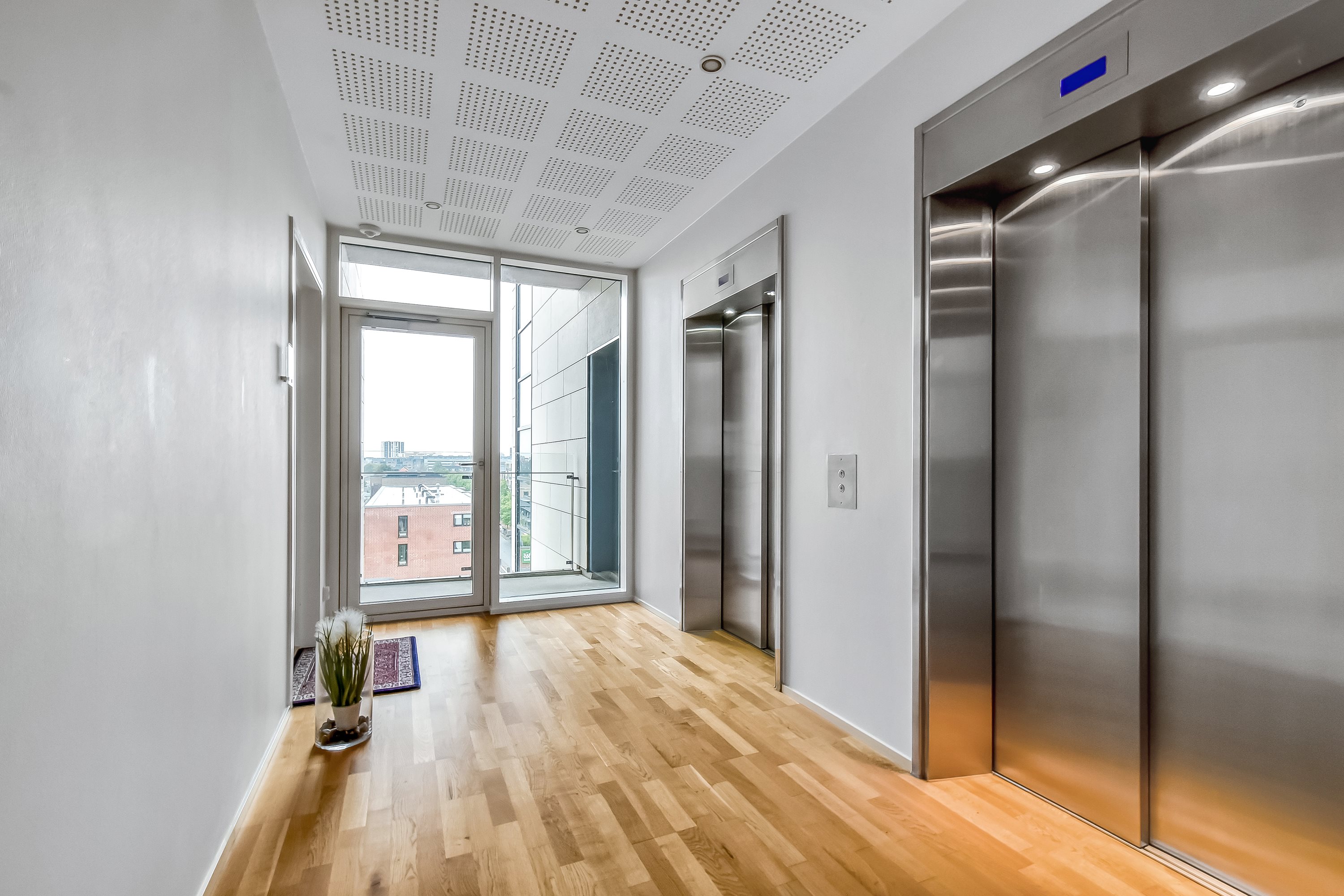 Fremhævet elevator billede i fuldskærmstilstand. Billede af Grøndahlsvej 25, 4. 3., 7400 Herning