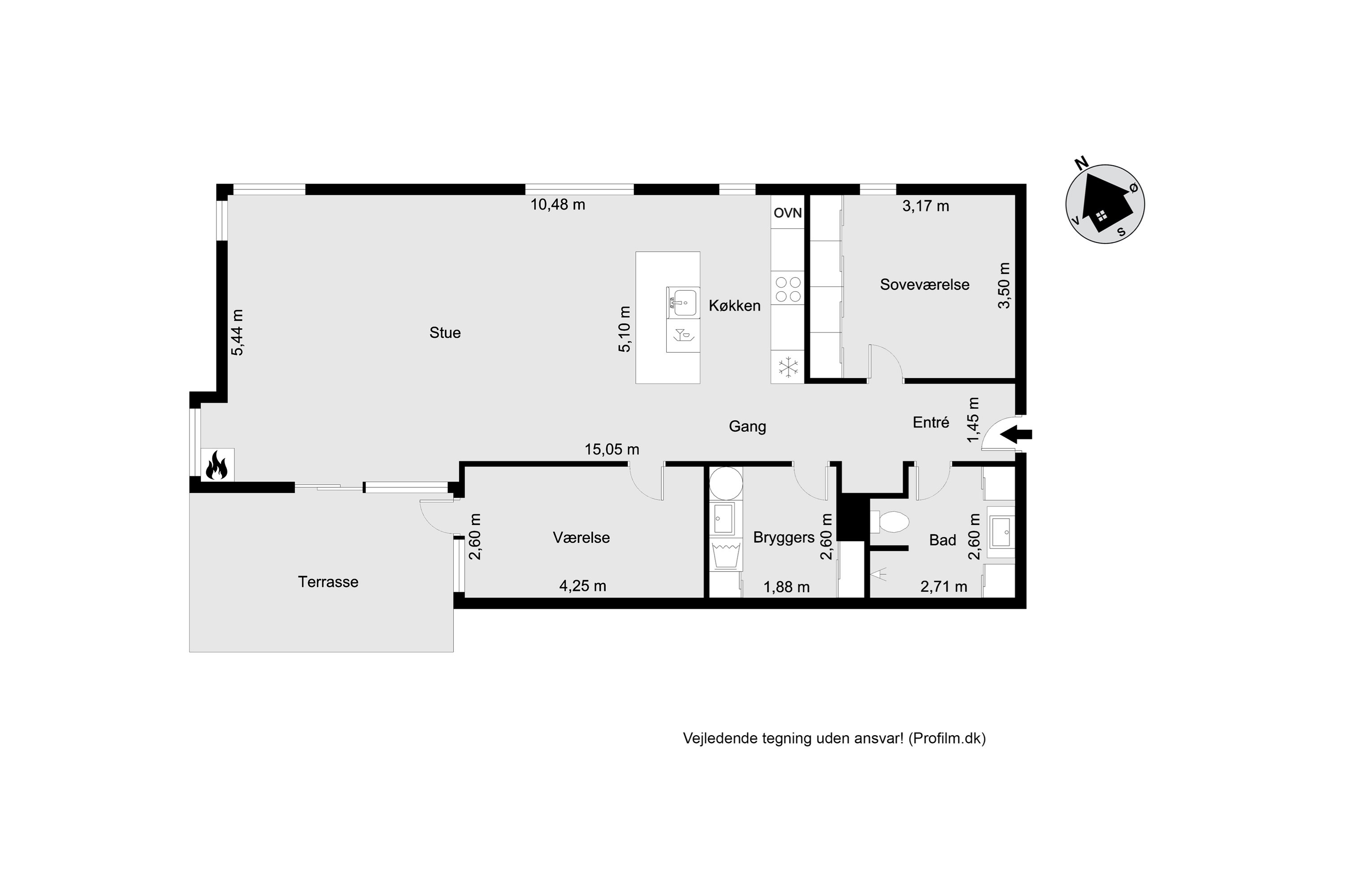Plantegninger billede af Grøndahlsvej 25, 4. 3., 7400 Herning