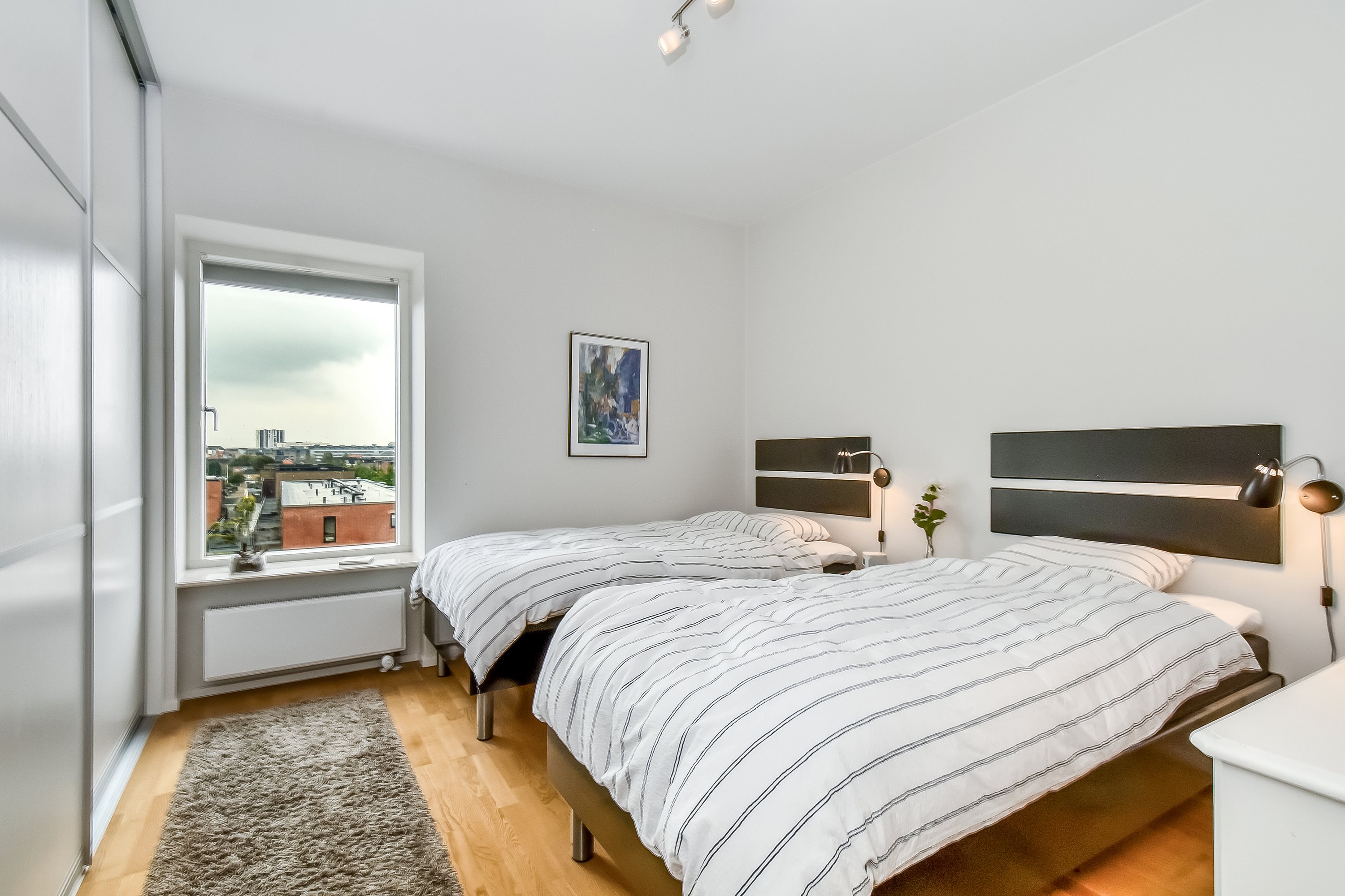 Fremhævet soveværelse billede i fuldskærmstilstand. Billede af Grøndahlsvej 25, 4. 3., 7400 Herning