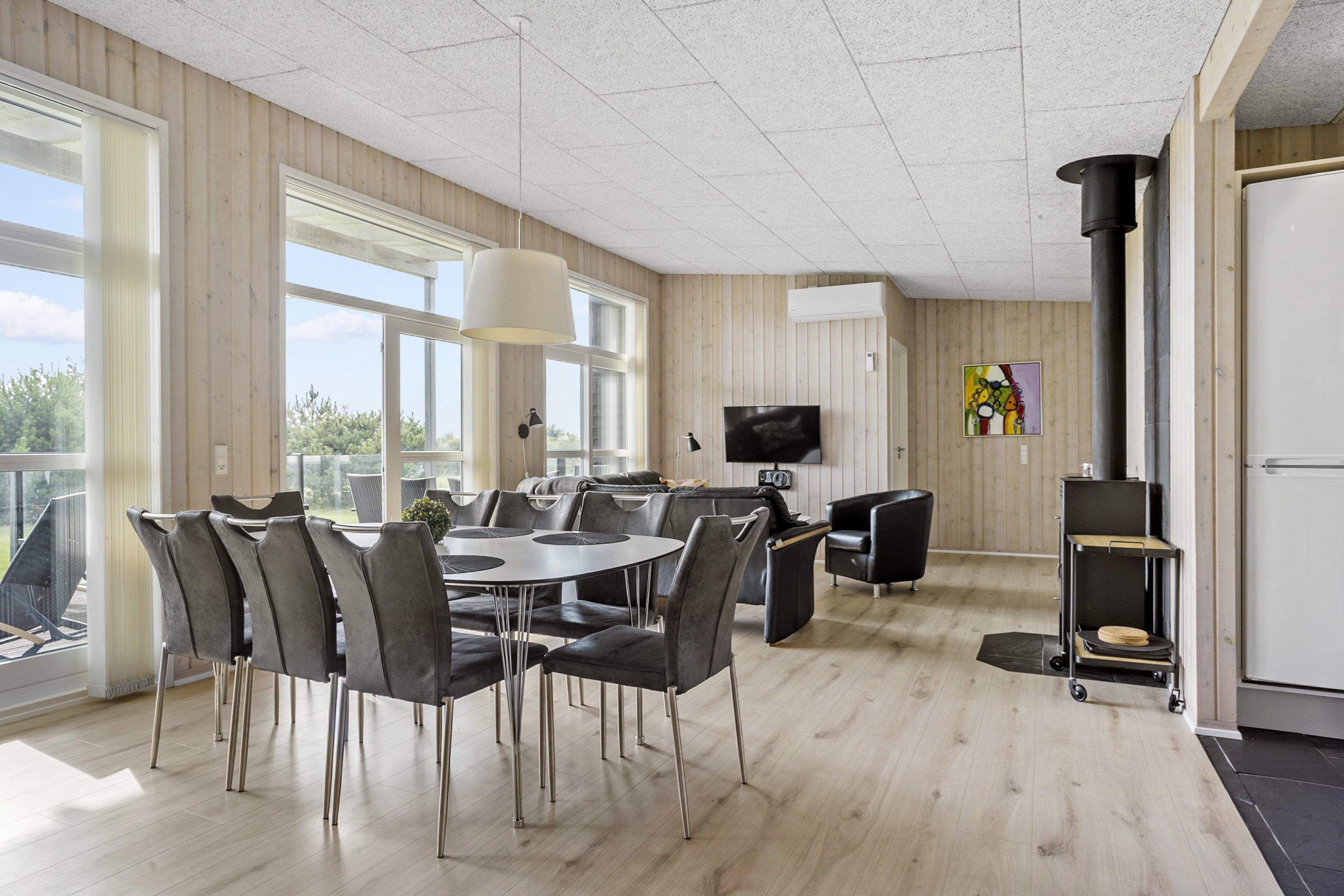 Fremhævet spisestue billede i fuldskærmstilstand. Billede af Aarø Strandhøj 11, 6100 Haderslev