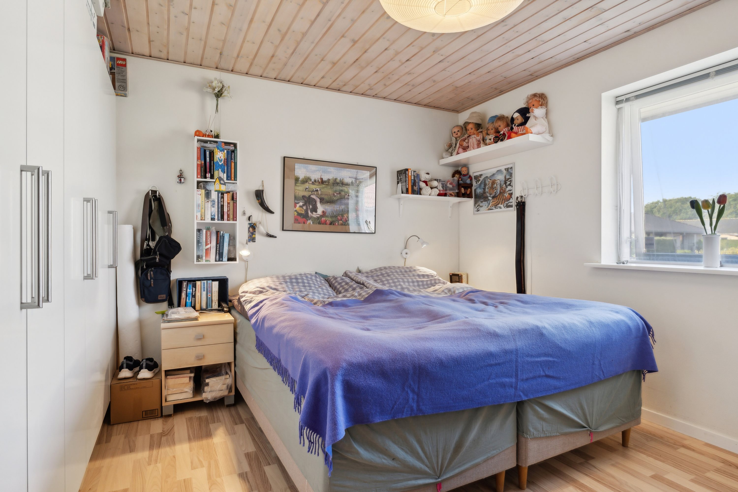 Fremhævet soveværelse billede i fuldskærmstilstand. Billede af Teglgårdshaven 14, 9870 Sindal