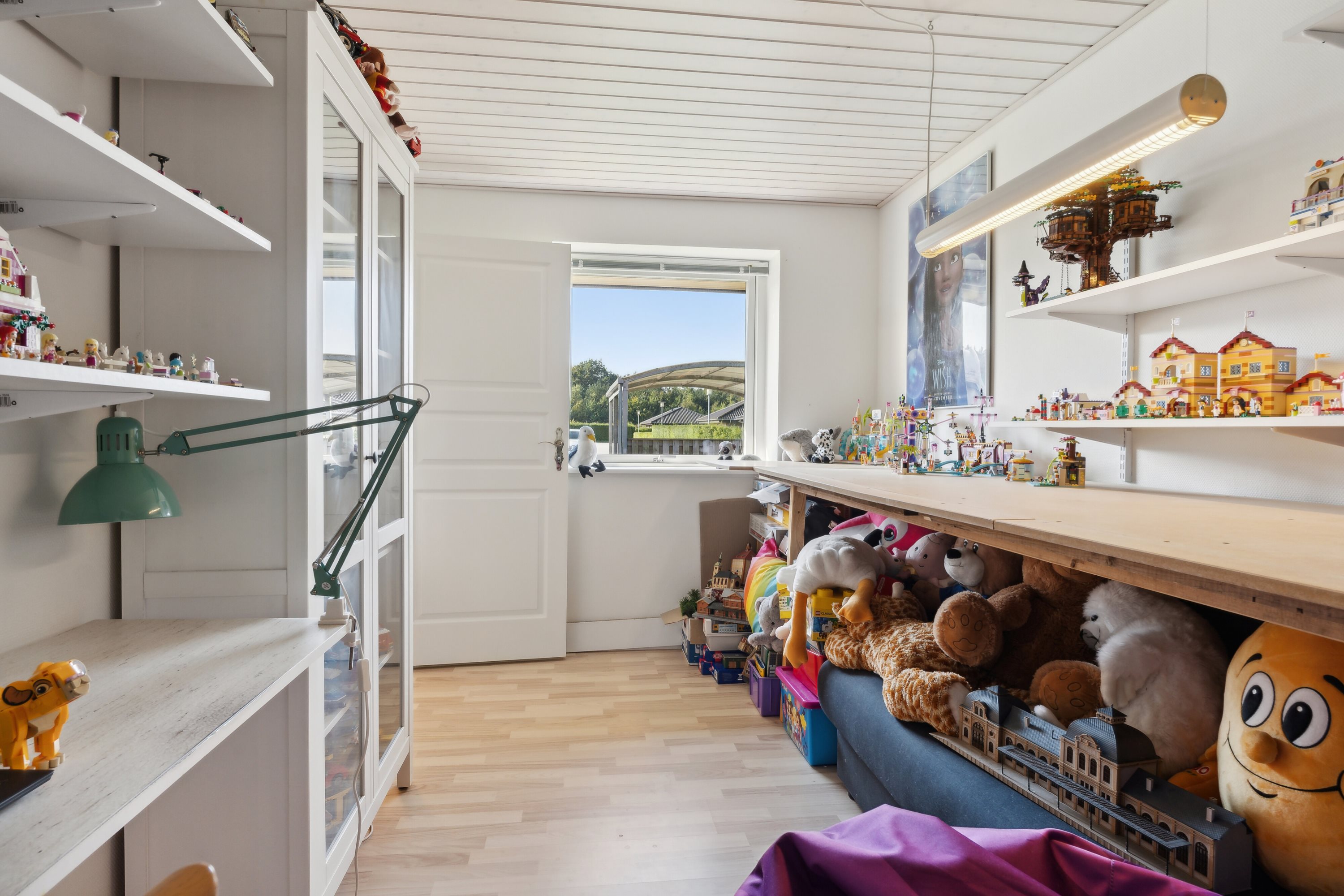 Fremhævet børneværelse billede i fuldskærmstilstand. Billede af Teglgårdshaven 14, 9870 Sindal