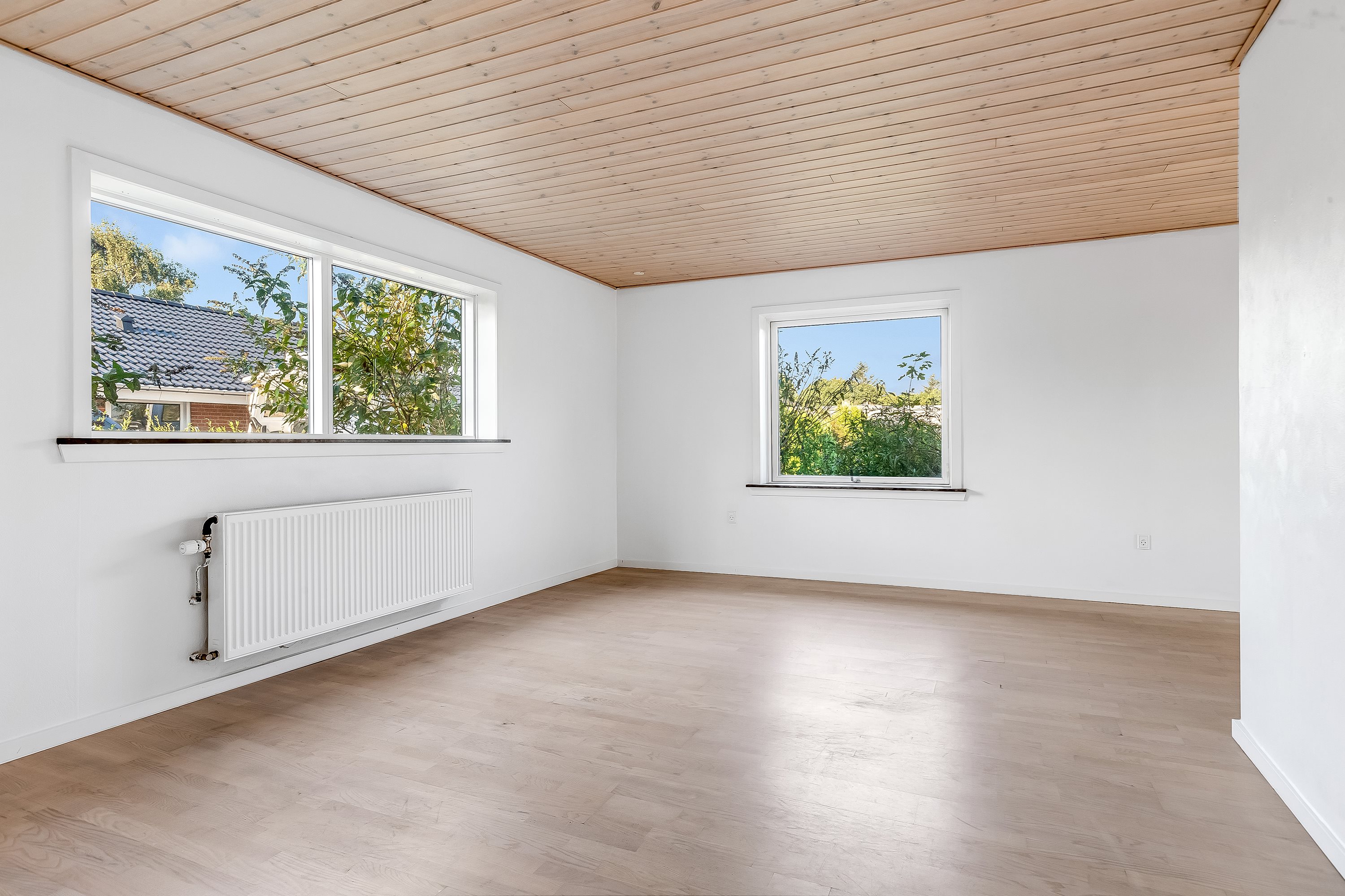 Fremhævet stue billede i fuldskærmstilstand. Billede af Anne Franks Vej 2, 7500 Holstebro