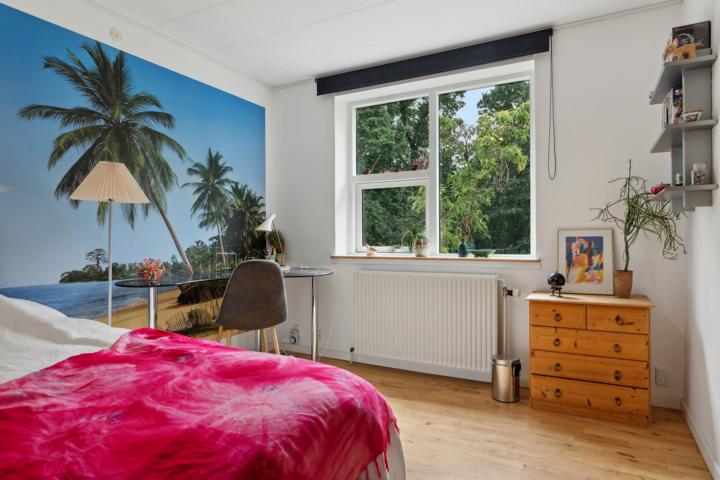 Fremhævet soveværelse billede i fuldskærmstilstand. Billede af Sankelmarksvej 21, 8600 Silkeborg