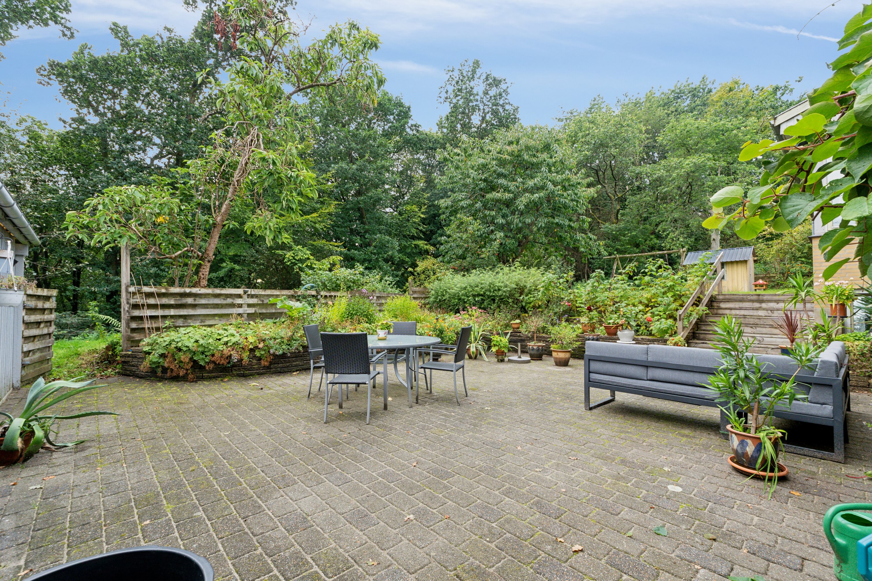 Fremhævet terrasse billede i fuldskærmstilstand. Billede af Sankelmarksvej 21, 8600 Silkeborg