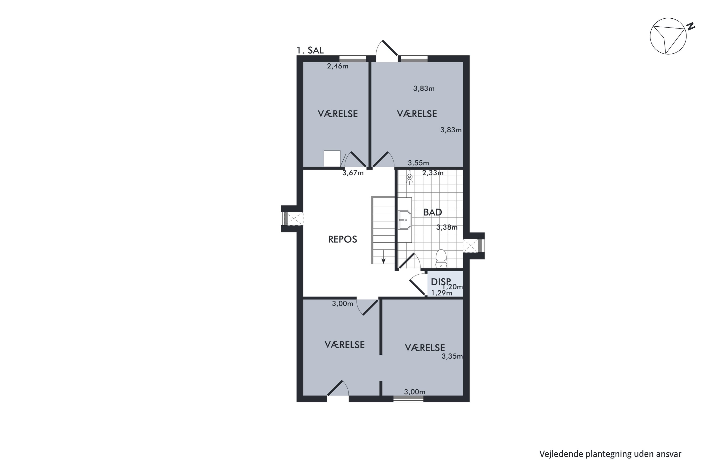 Plantegninger billede af Bygmarken 8, 7730 Hanstholm