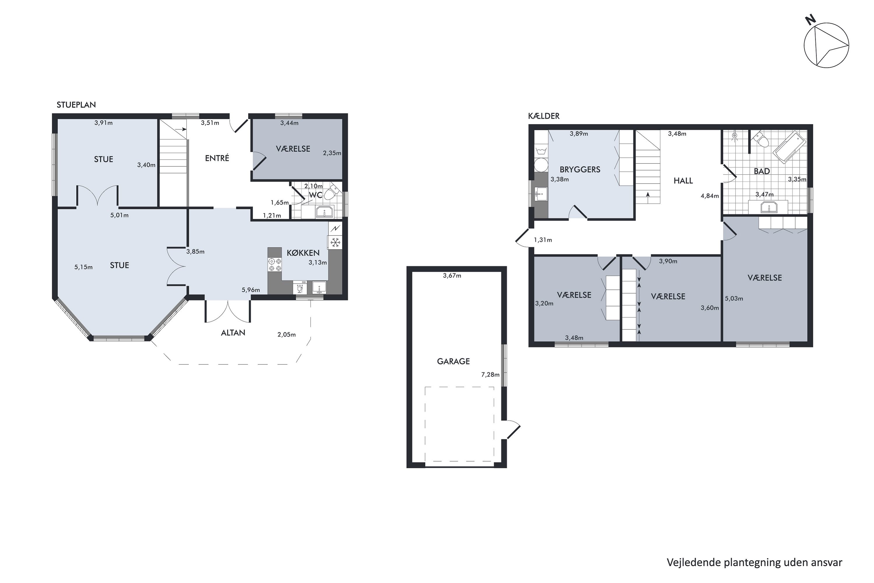 Plantegninger billede af Stadionvej 3, Tilsted, 7700 Thisted
