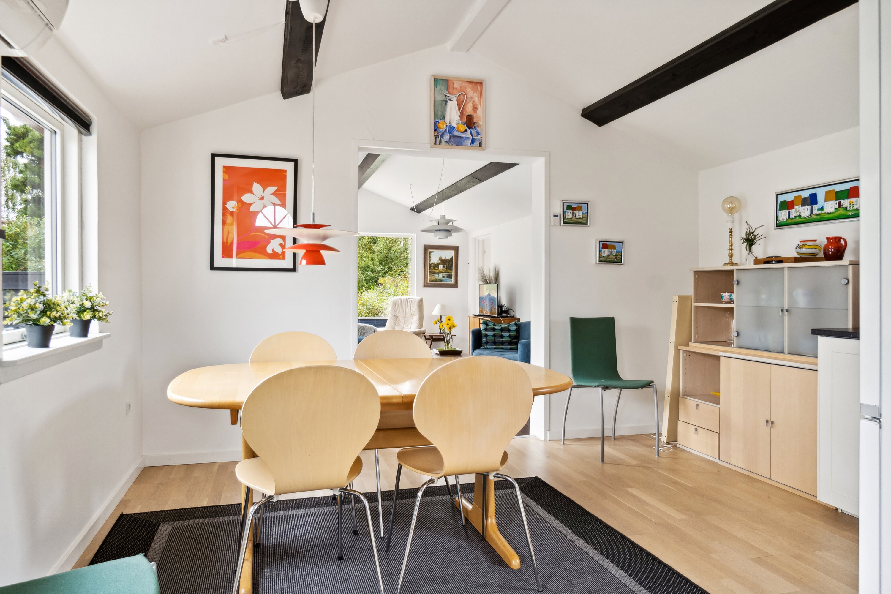 Fremhævet spisestue billede i fuldskærmstilstand. Billede af Spættevej 37, St Kongsmark, 4200 Slagelse