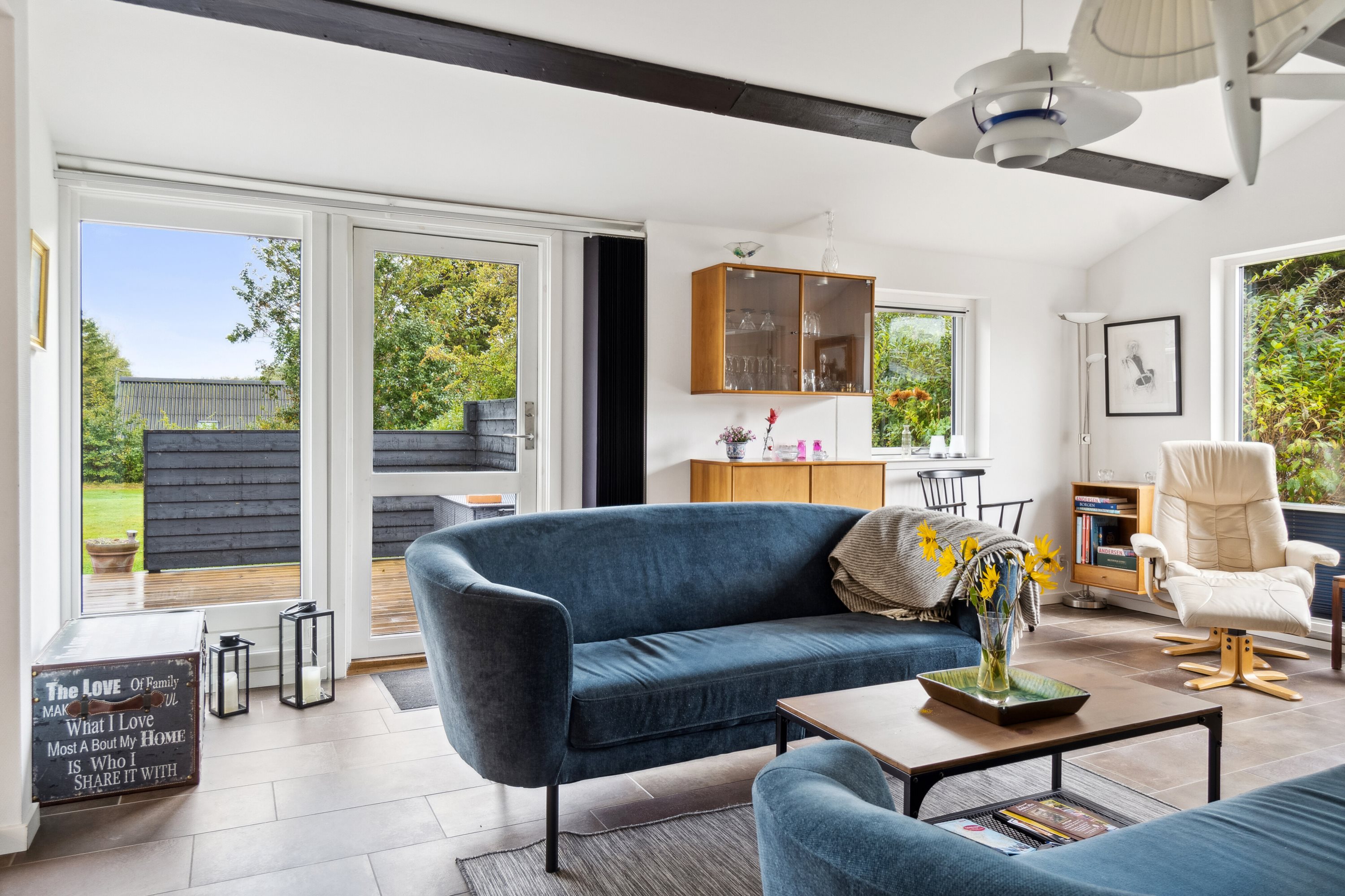 Fremhævet stue billede i fuldskærmstilstand. Billede af Spættevej 37, St Kongsmark, 4200 Slagelse