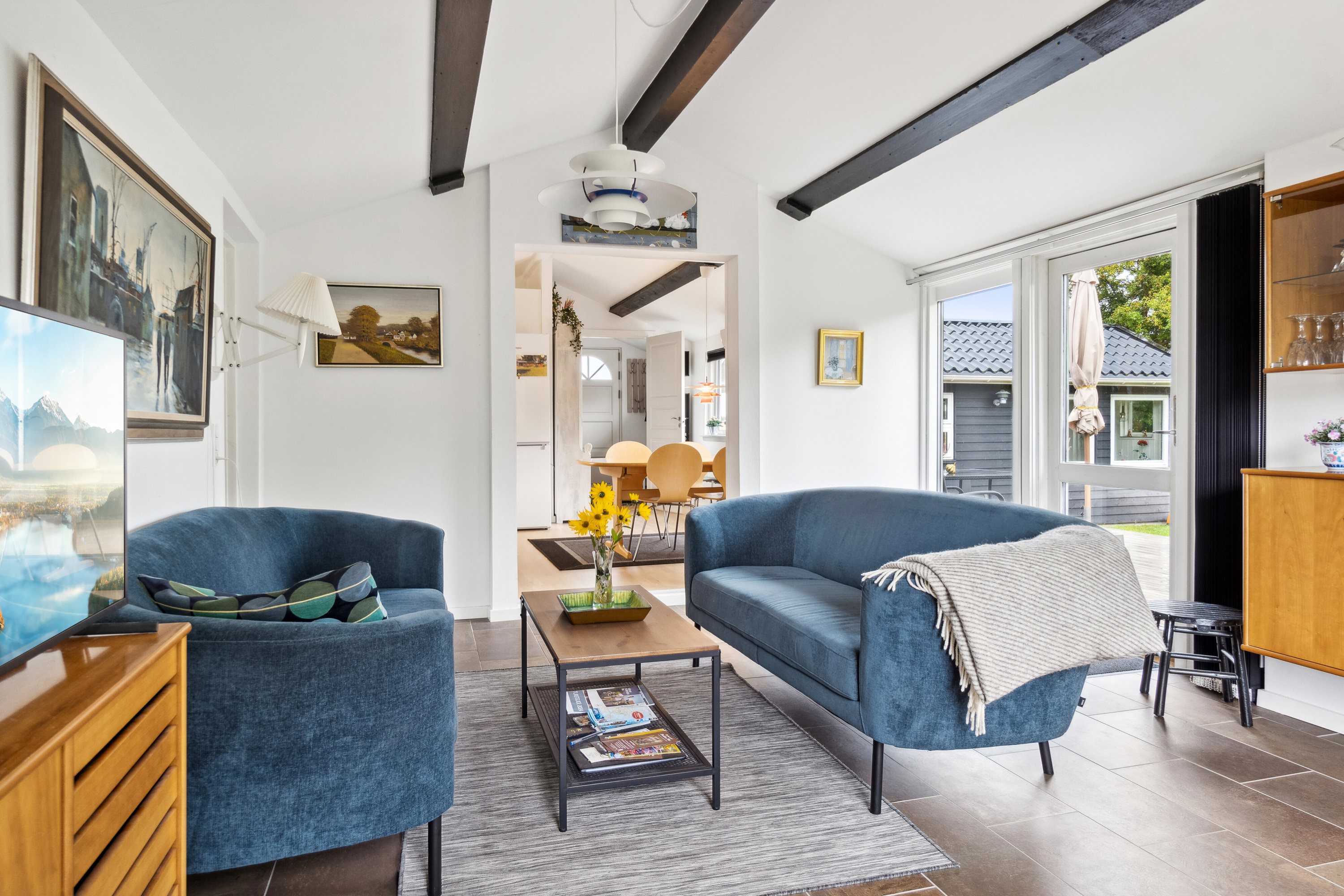 Fremhævet stue billede i fuldskærmstilstand. Billede af Spættevej 37, St Kongsmark, 4200 Slagelse