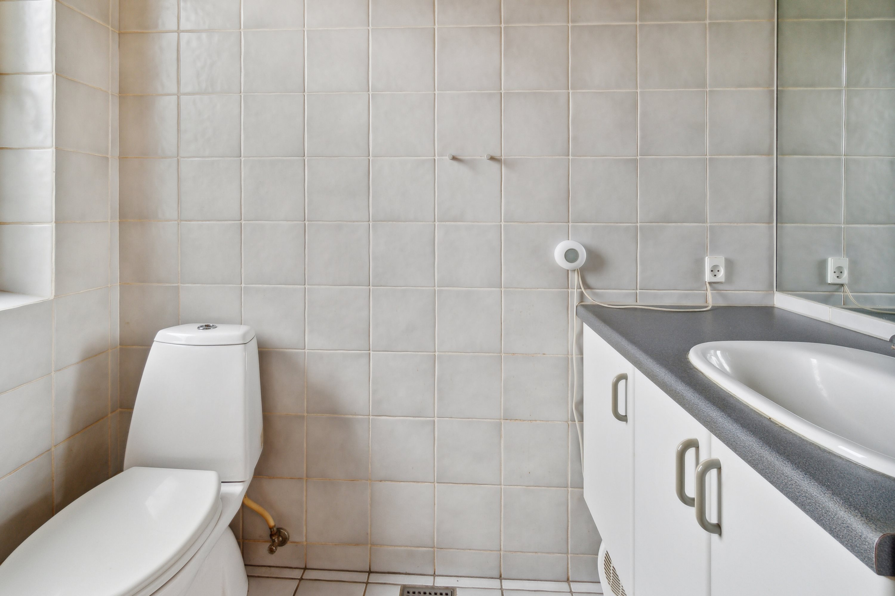 Fremhævet badeværelse billede i fuldskærmstilstand. Billede af Jernbanegade 28, 7442 Engesvang