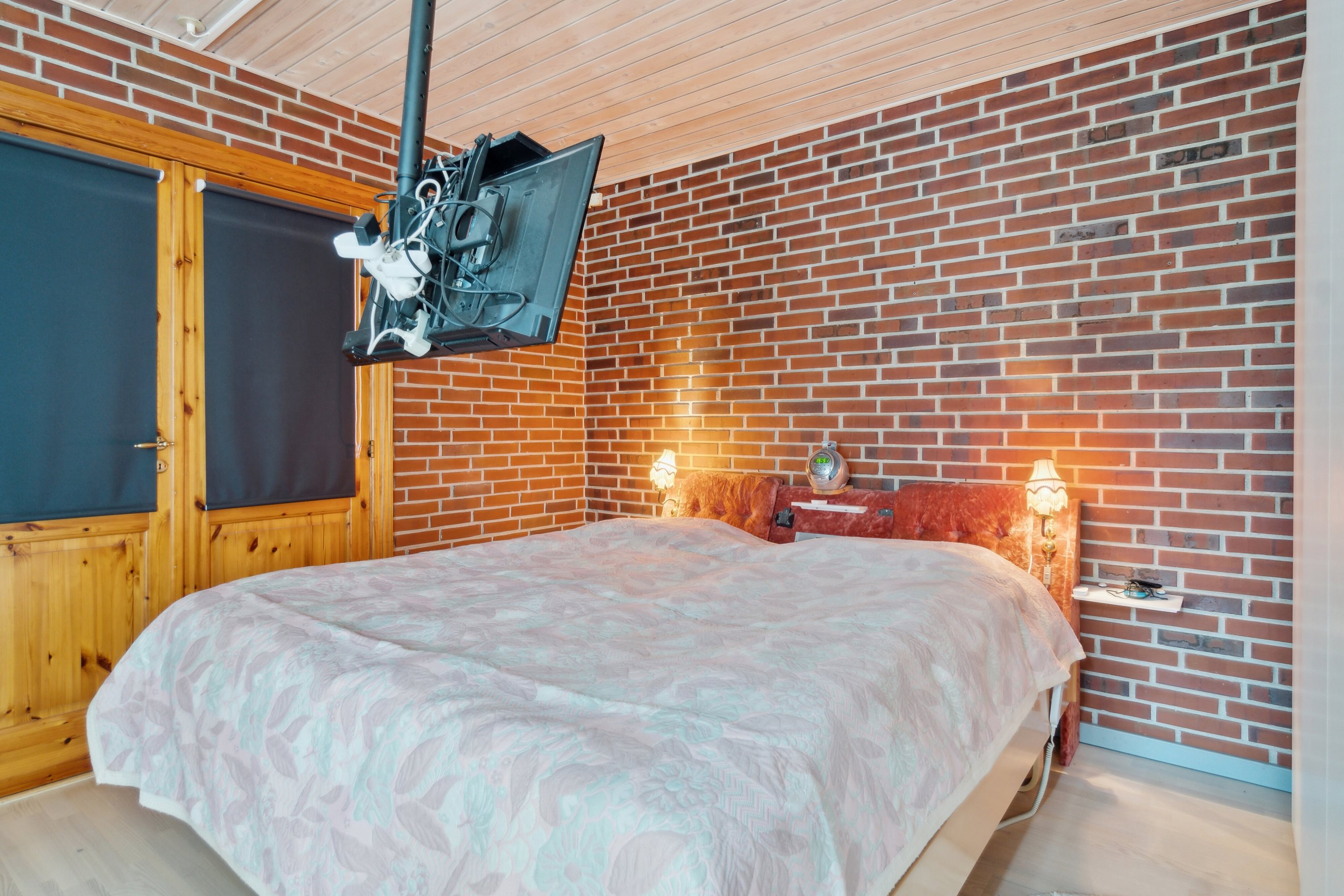 Fremhævet soveværelse billede i fuldskærmstilstand. Billede af Jernbanegade 28, 7442 Engesvang