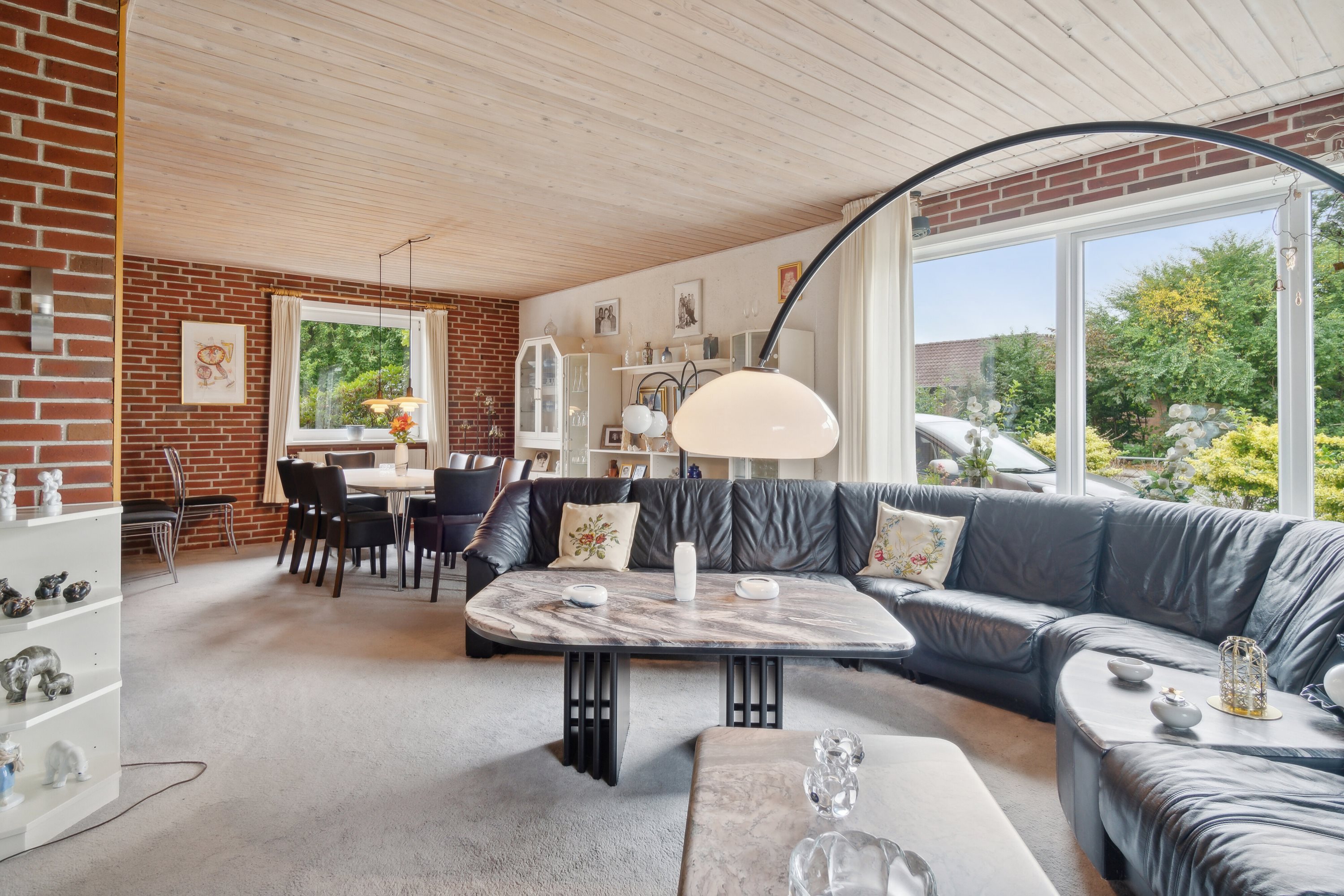 Fremhævet stue billede i fuldskærmstilstand. Billede af Jernbanegade 28, 7442 Engesvang