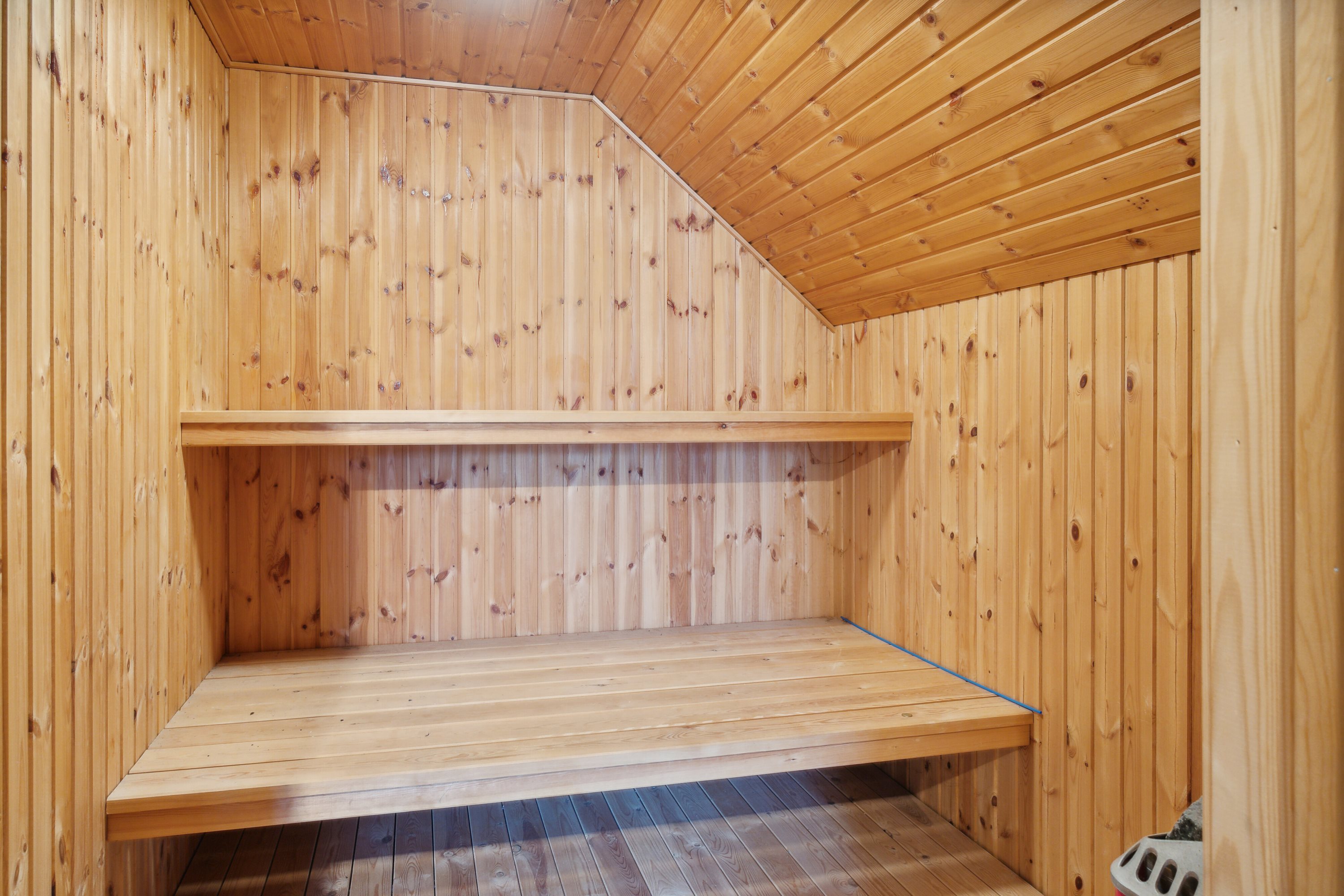 Fremhævet sauna billede i fuldskærmstilstand. Billede af Jernbanegade 28, 7442 Engesvang