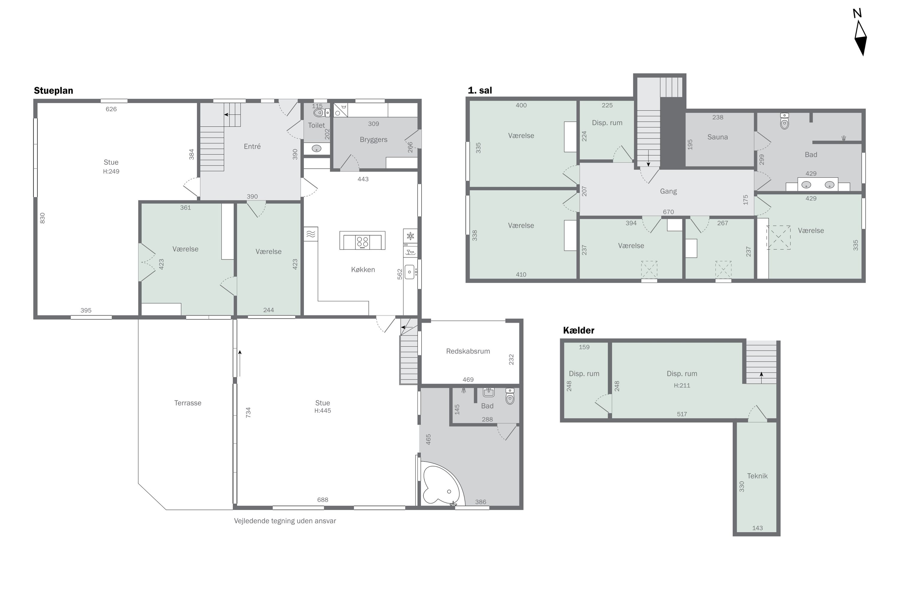 Plantegninger billede af Jernbanegade 28, 7442 Engesvang