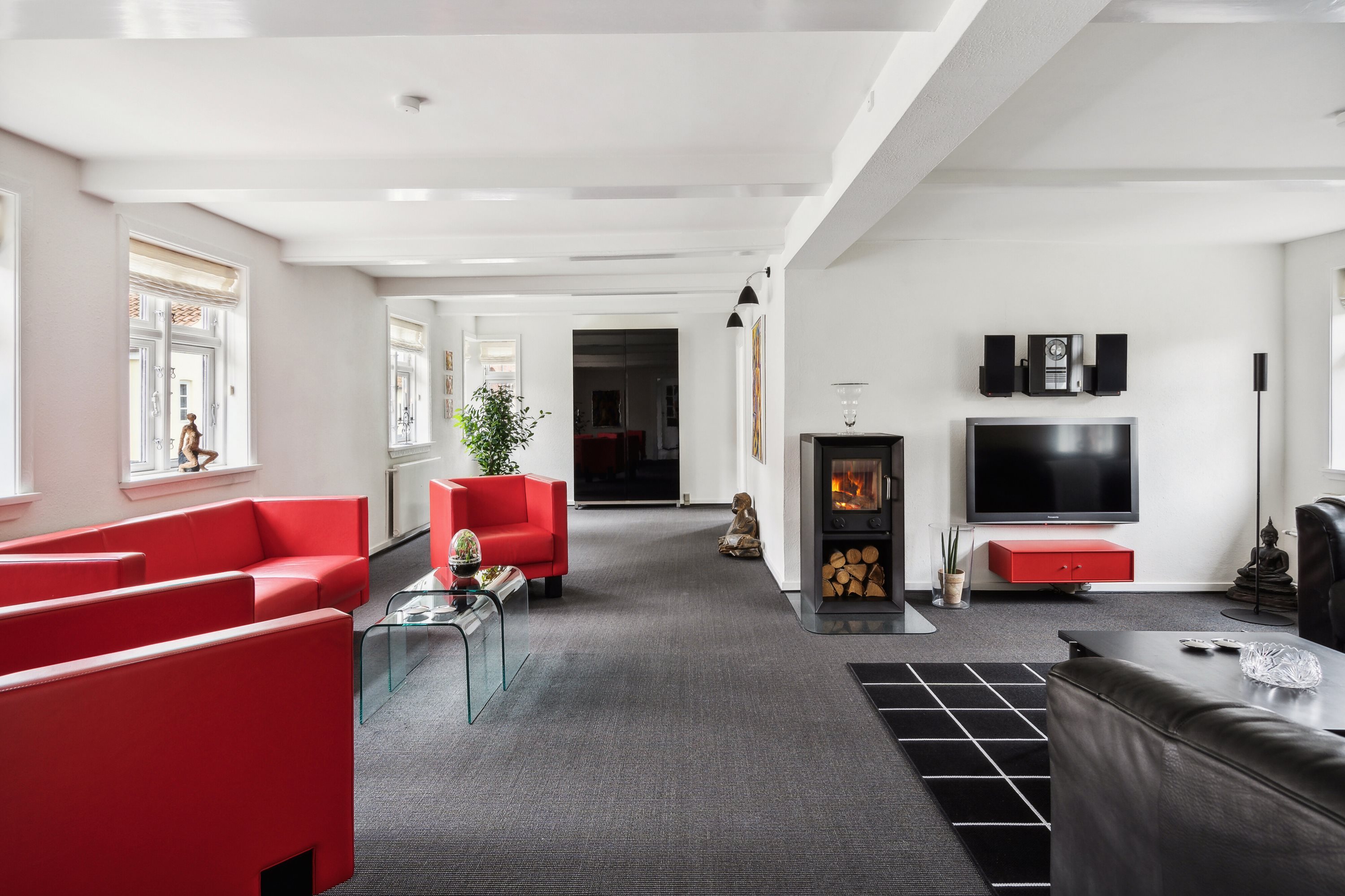 Fremhævet stue billede i fuldskærmstilstand. Billede af Langegade 89, 5300 Kerteminde