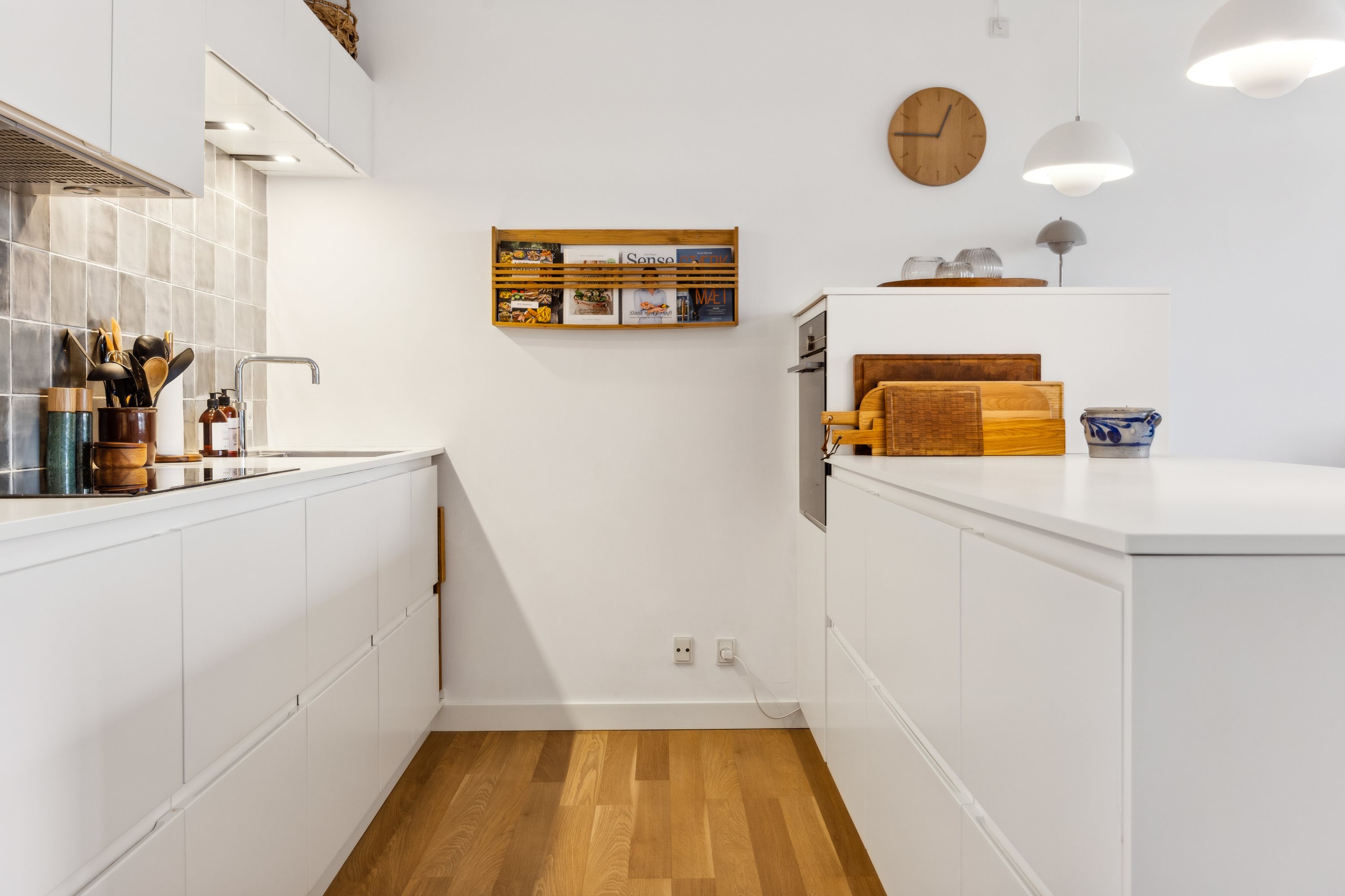 Fremhævet køkken billede i fuldskærmstilstand. Billede af Mellem Broerne 7E, st.., 9400 Nørresundby