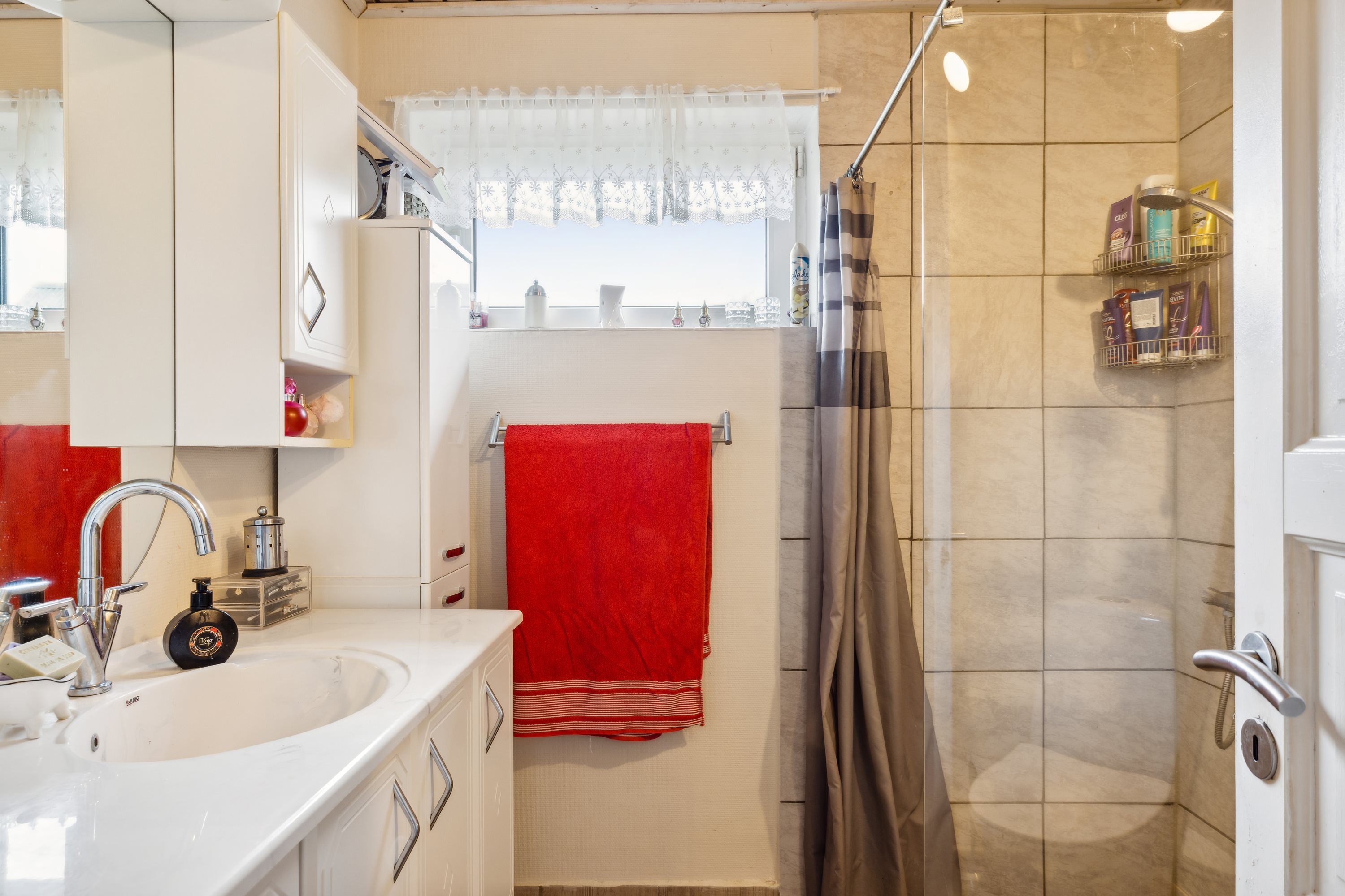 Fremhævet badeværelse billede i fuldskærmstilstand. Billede af Hjørnet 10, Mjels, 6430 Nordborg